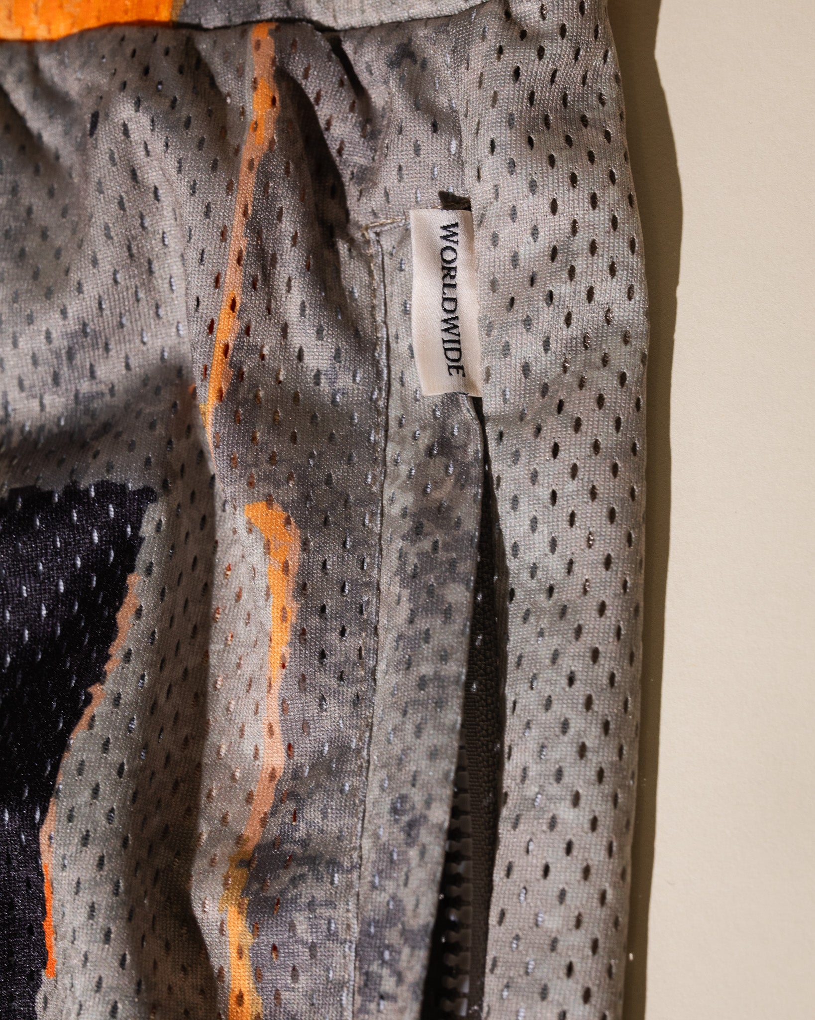 Pirate Hilltop Printed Mesh Short (Volcano Stone)