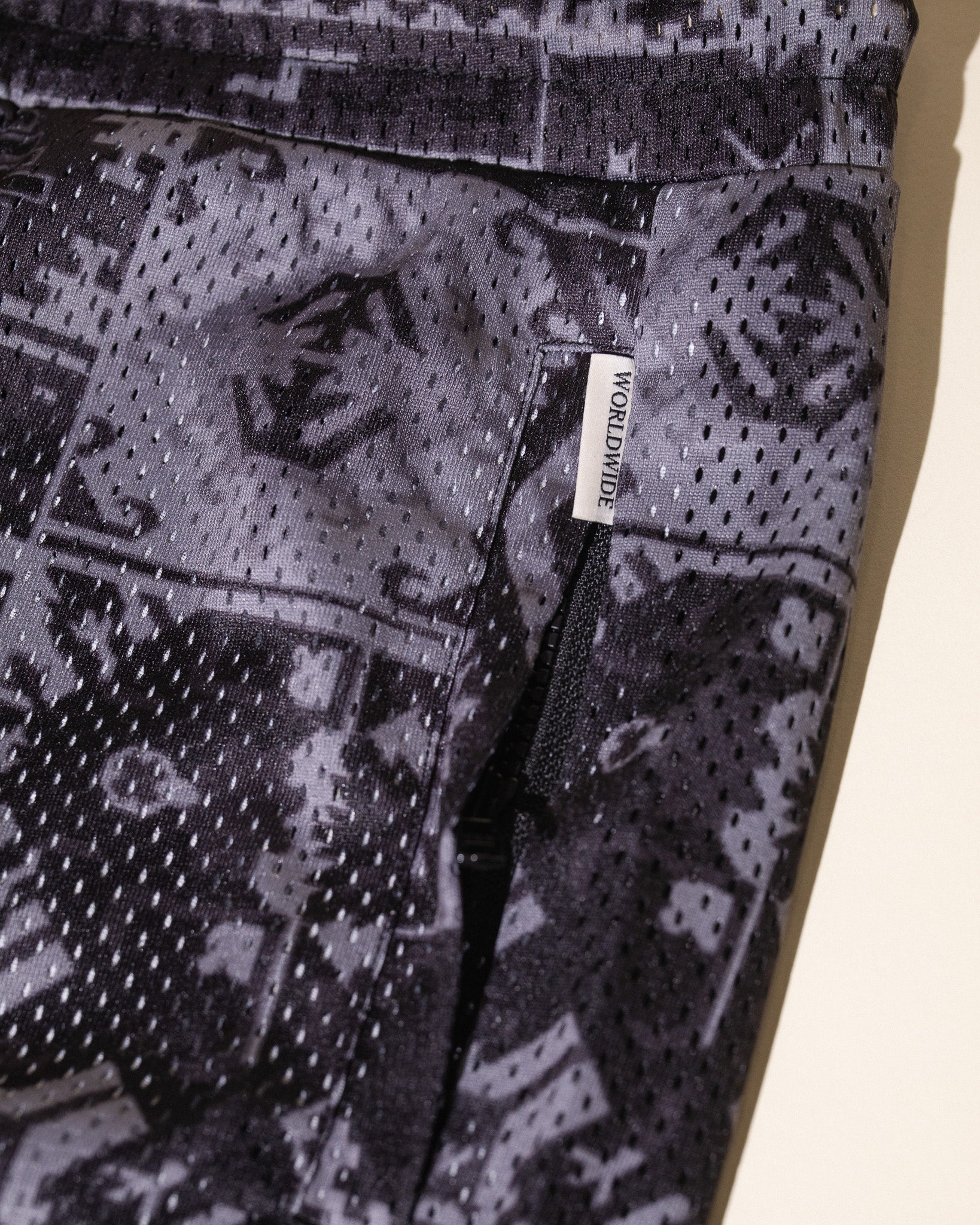 Pirate Hilltop Printed Mesh Short (Shadow Tapestry)