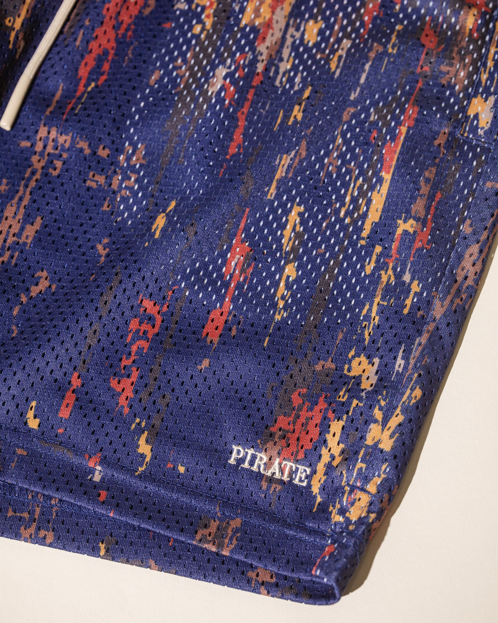 Pirate Hilltop Printed Mesh Short (Digi Nightfall)