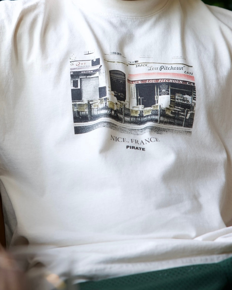 Pirate Nice, France SS Tee (Cannoli Cream)