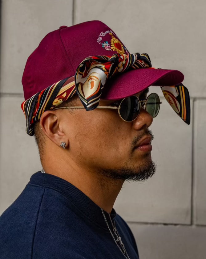 Pirate No Enemies, Show Love Hat (Merlot)