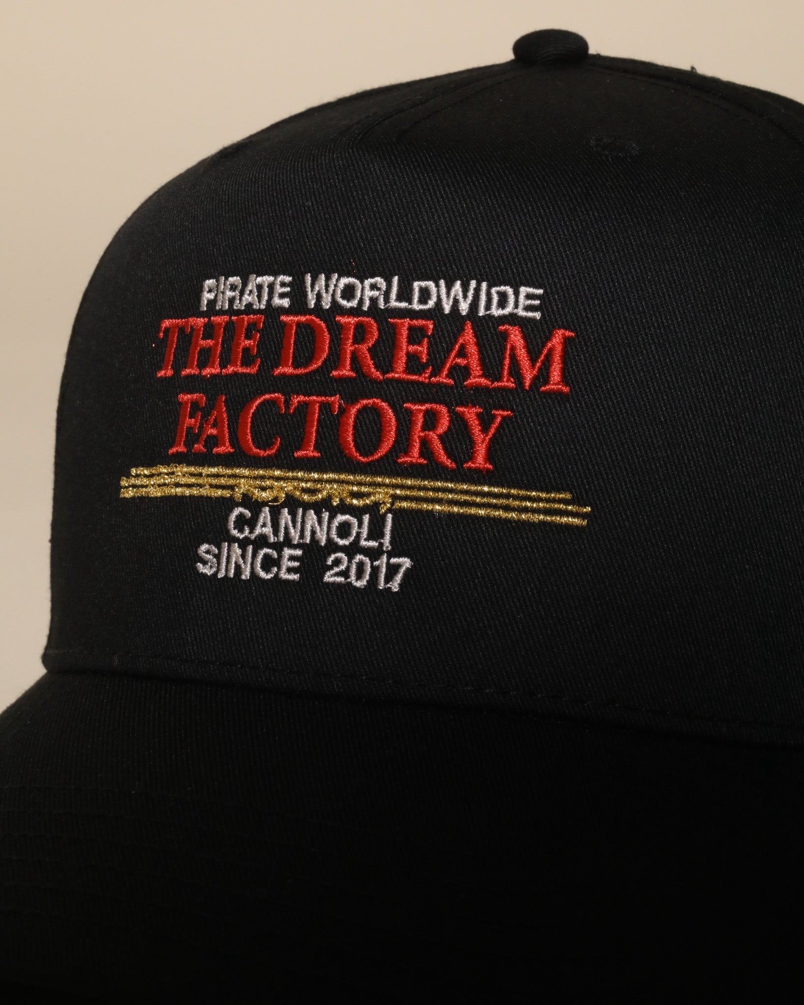 Dream Factory Hat (Pirate Black)