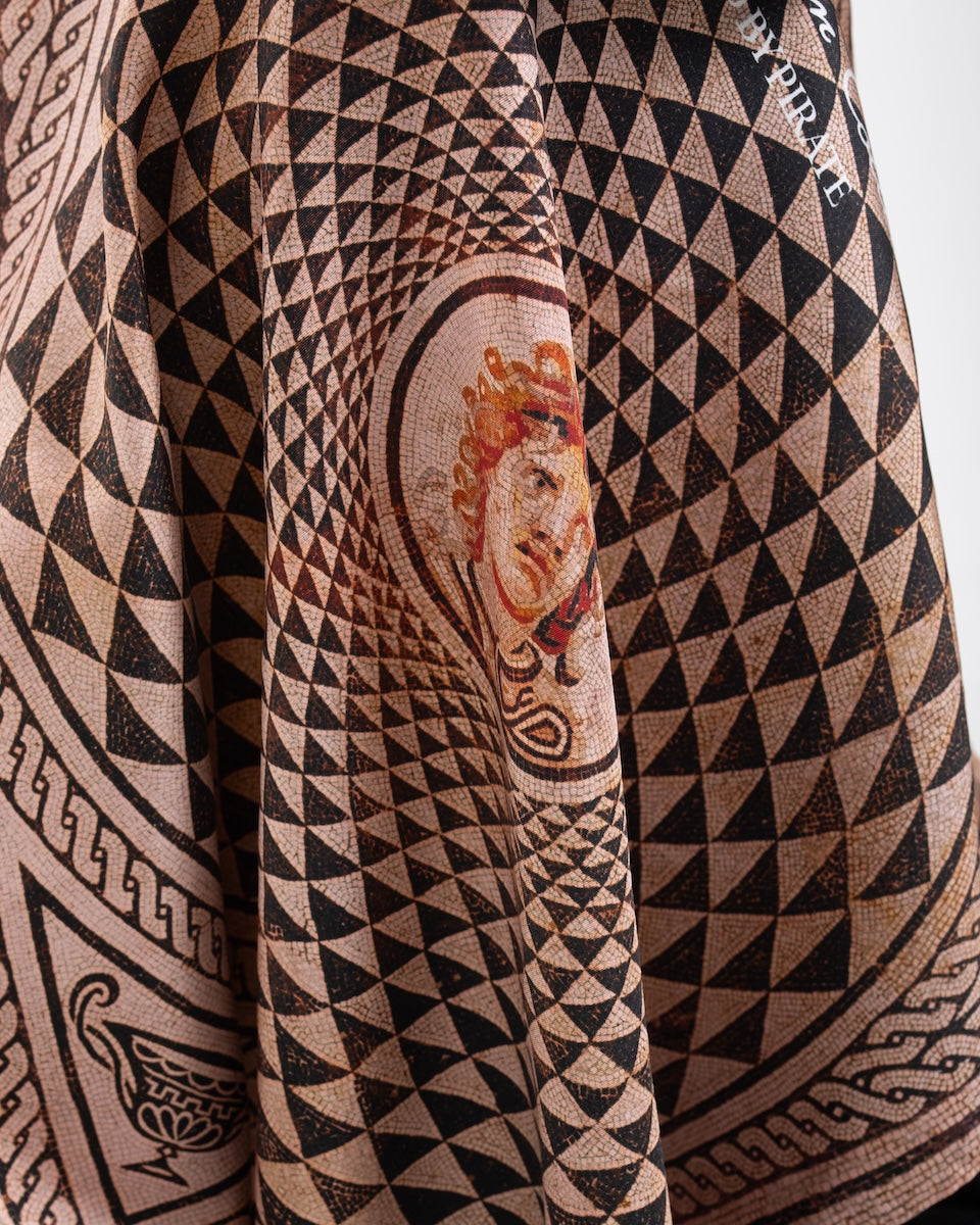 Getty Museum x Pirate Mosaic Floor with Head of Medusa Bandana