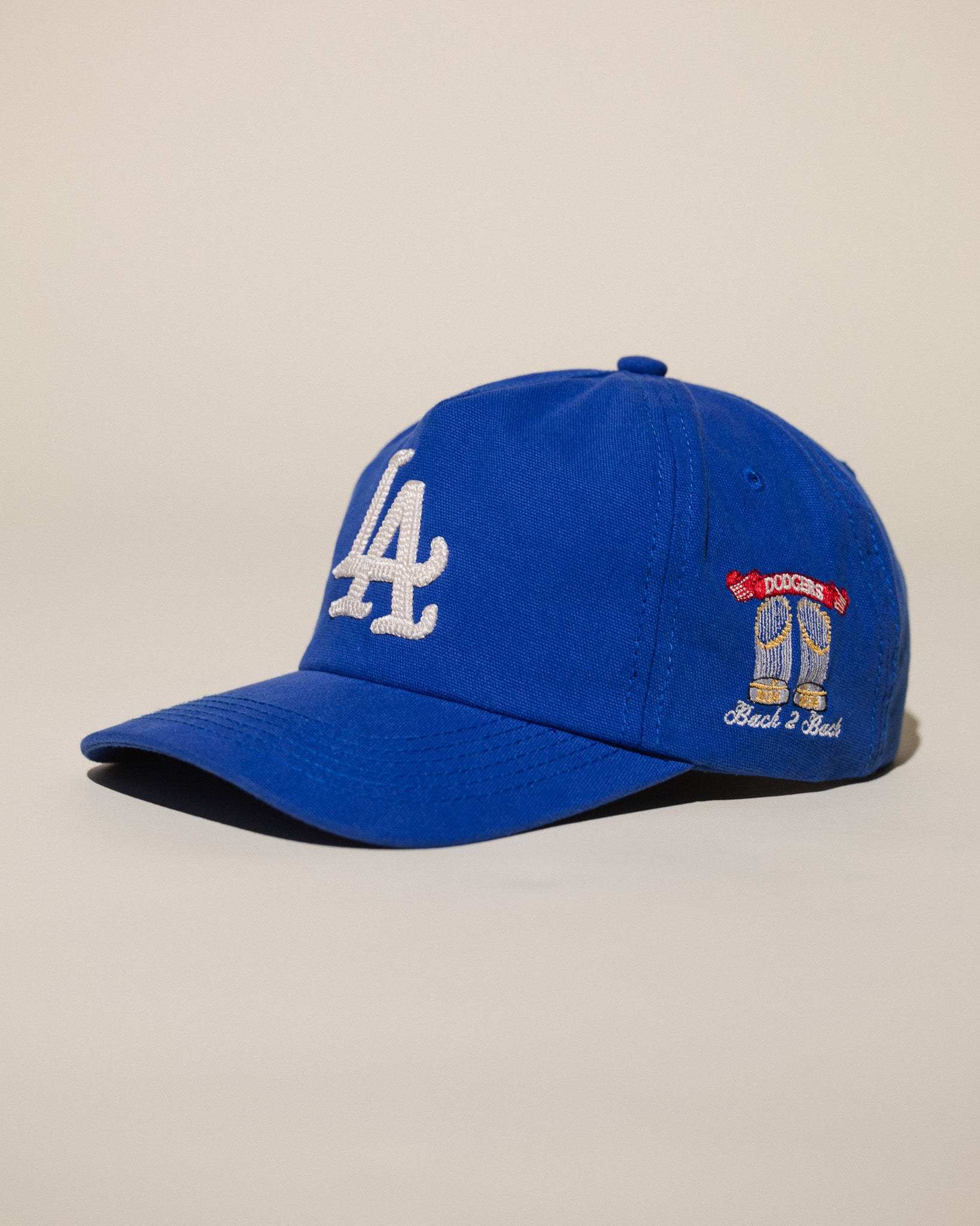LA Back to Back Champions Vintage Hat (Dodger Blue)