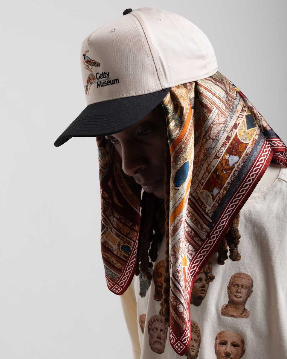 Getty Museum x Pirate Architectural Scene & Frame Bandana