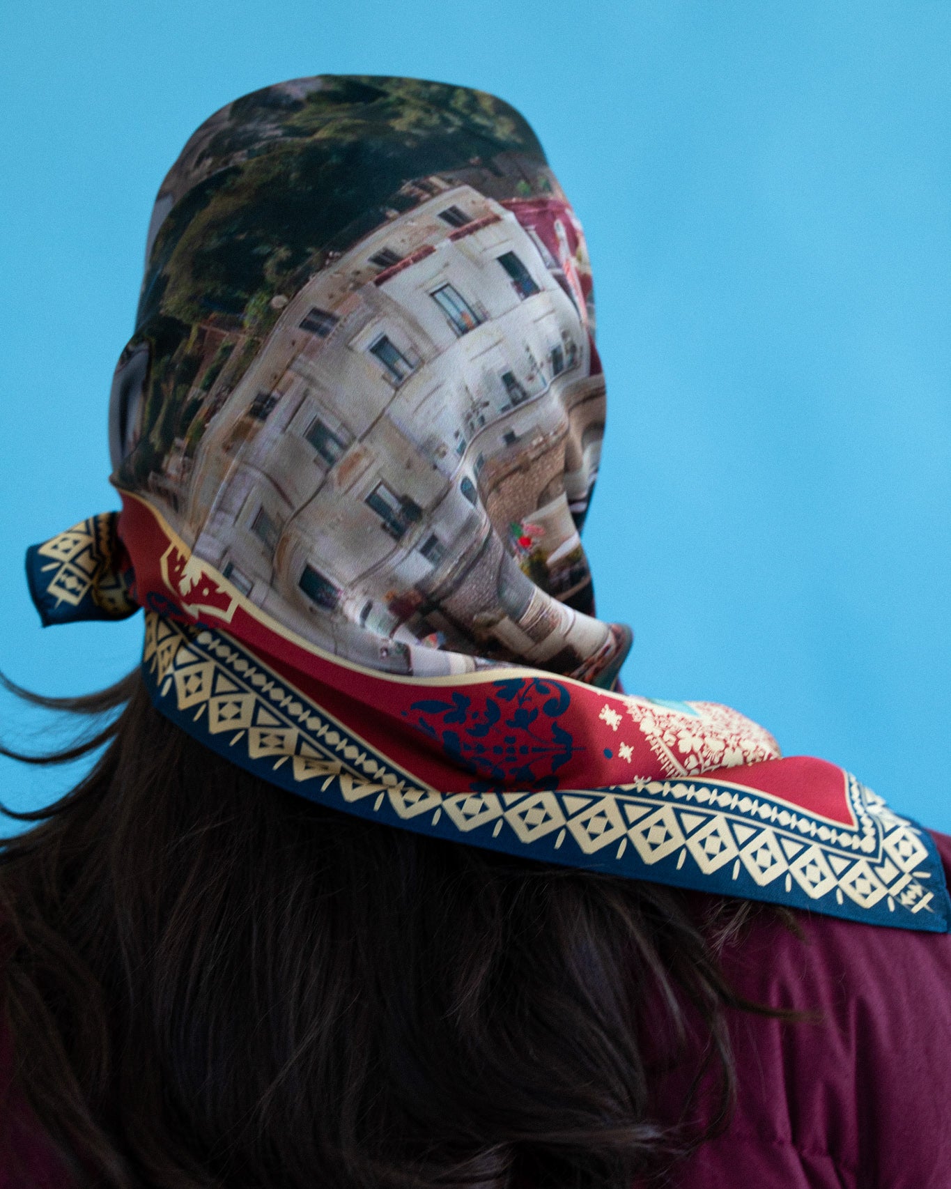 Pirate Capri Italy Silk Bandana