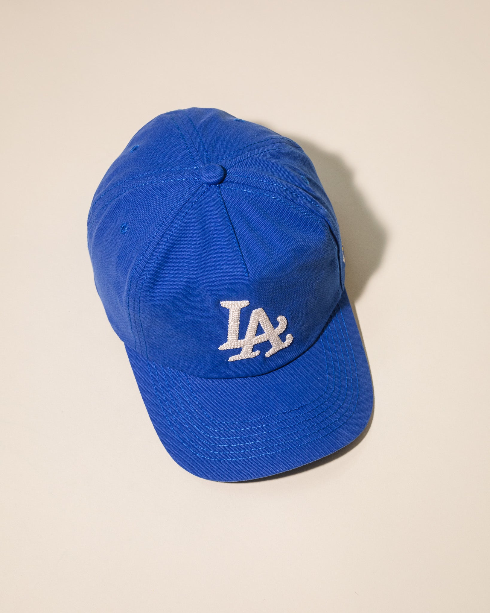 Pirate "LA" Chain Stitch Vintage Hat (Royal Blue)