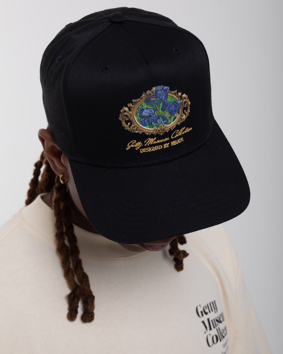 Getty x Pirate Van Gogh Irises Hat (Black)