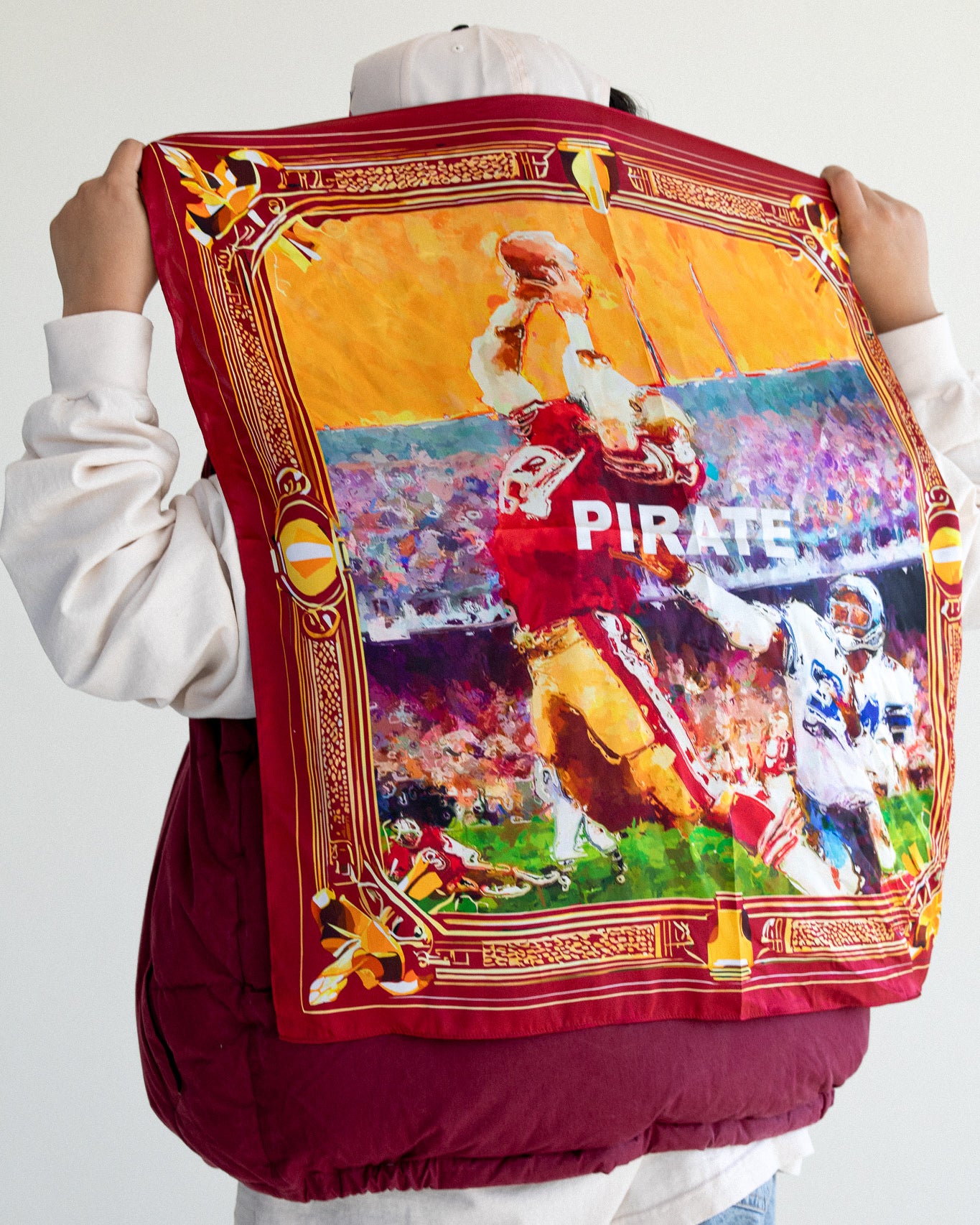 Pirate Winning Plays Silk Bandana