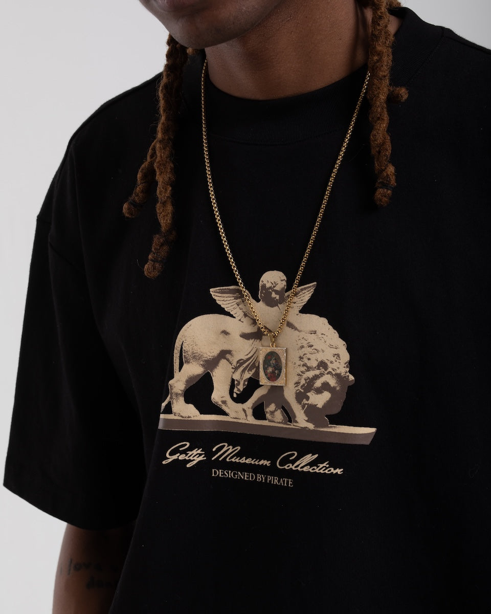 Getty x Pirate Cupid on Earth Tee (Pirate Black)