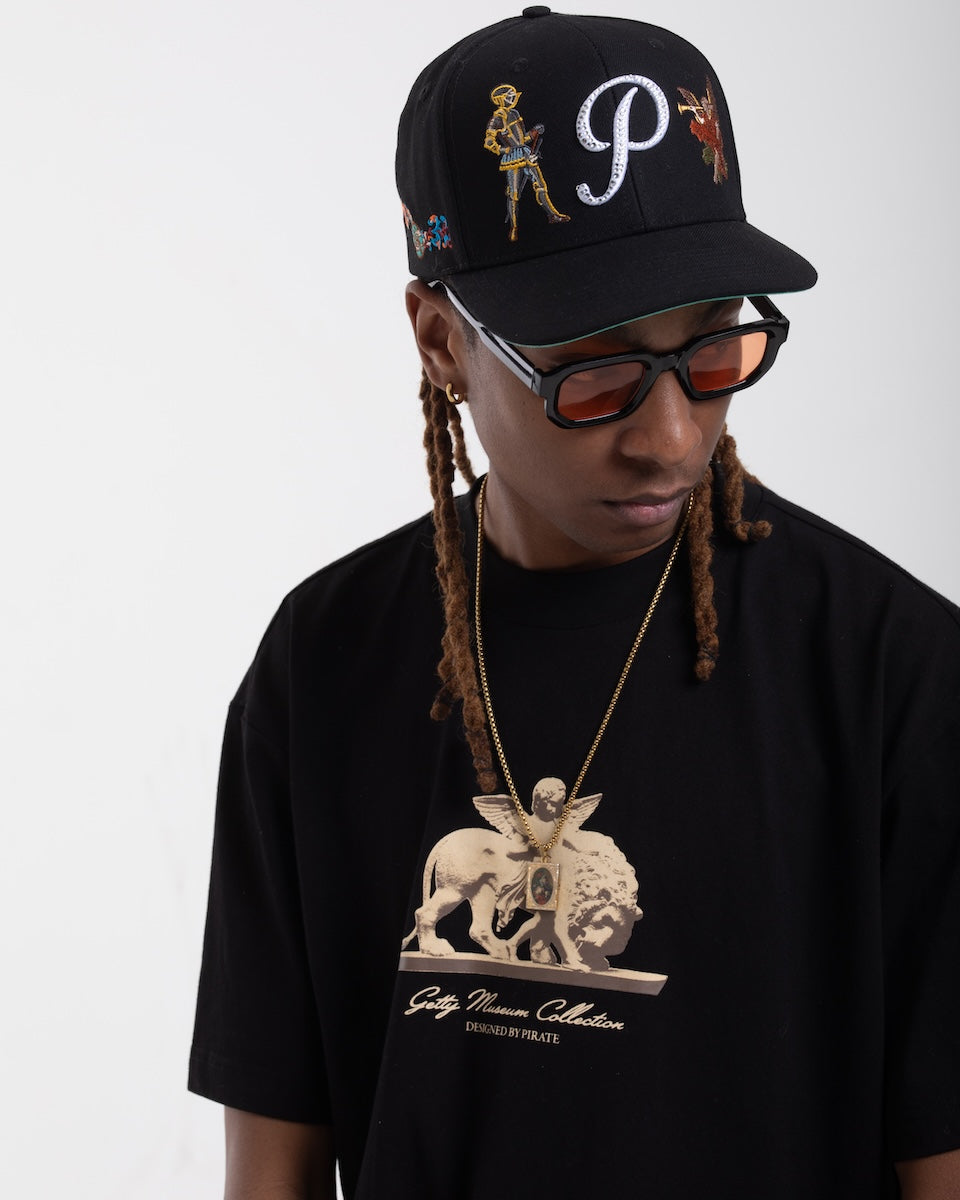 Getty x Pirate Cupid on Earth Tee (Pirate Black)