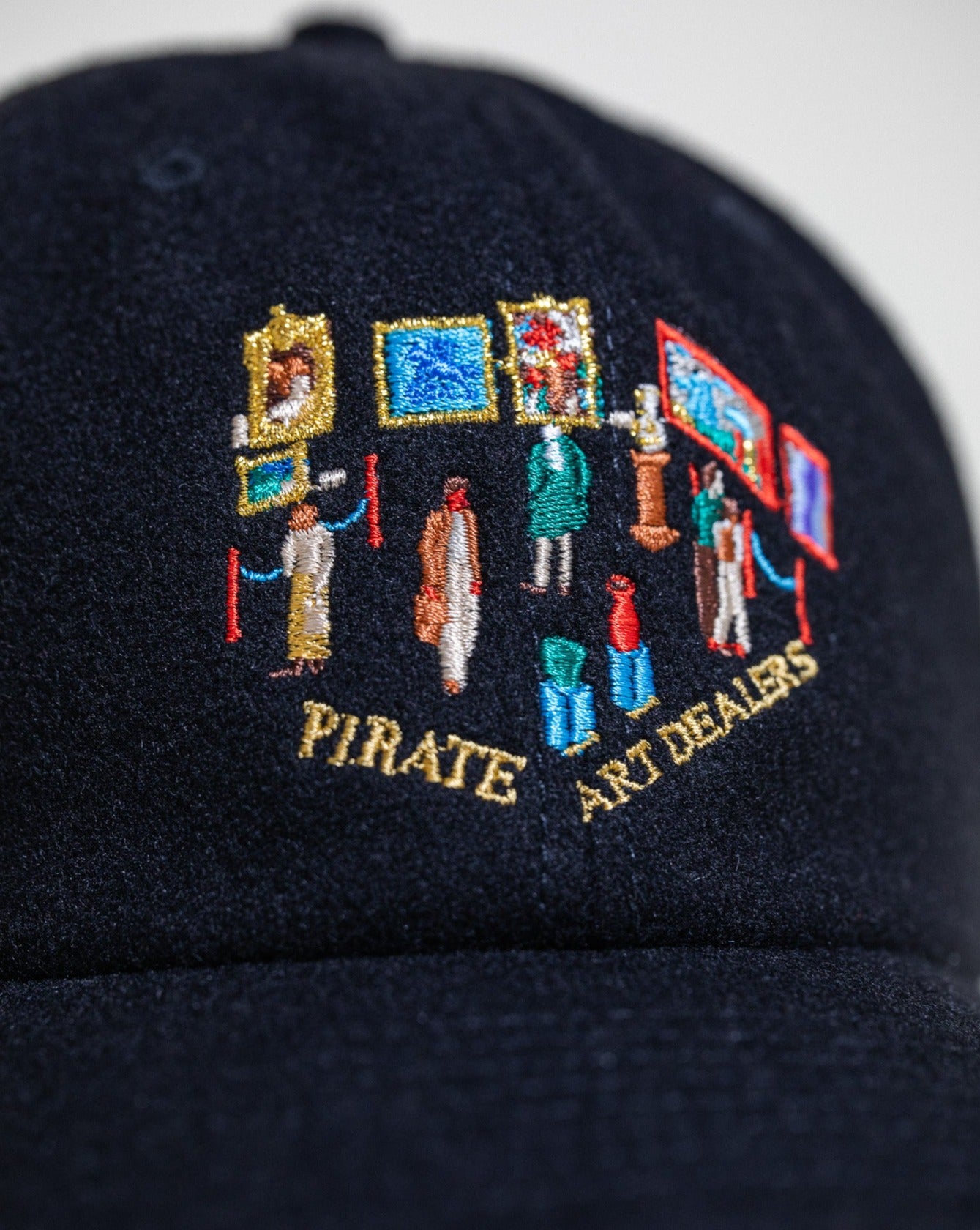 Pirate Art Museum Wool Hat (Black)