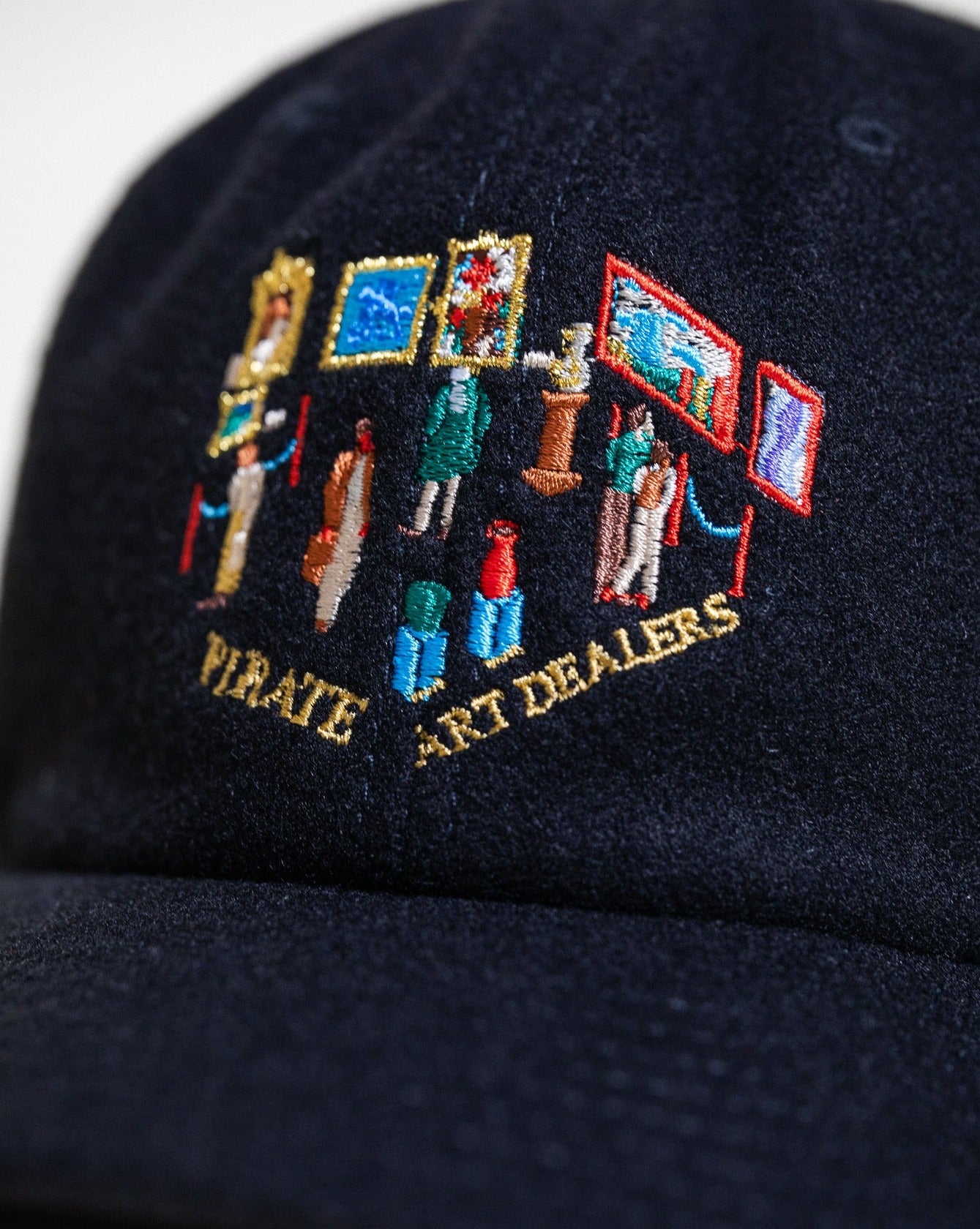 Pirate Art Museum Wool Hat (Black)