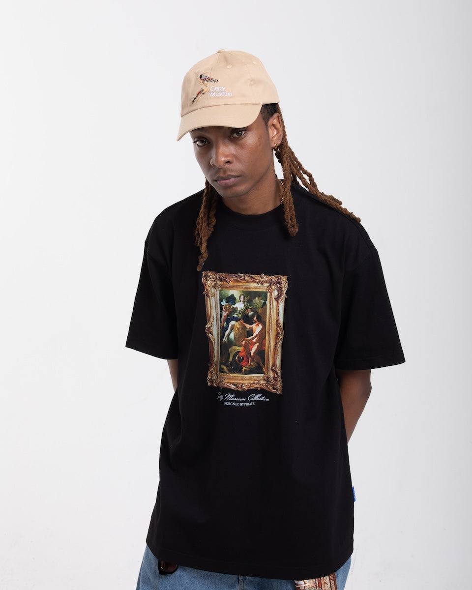 Getty x Pirate Venus at the Forge of Vulcan Framed Tee (Pirate Black)