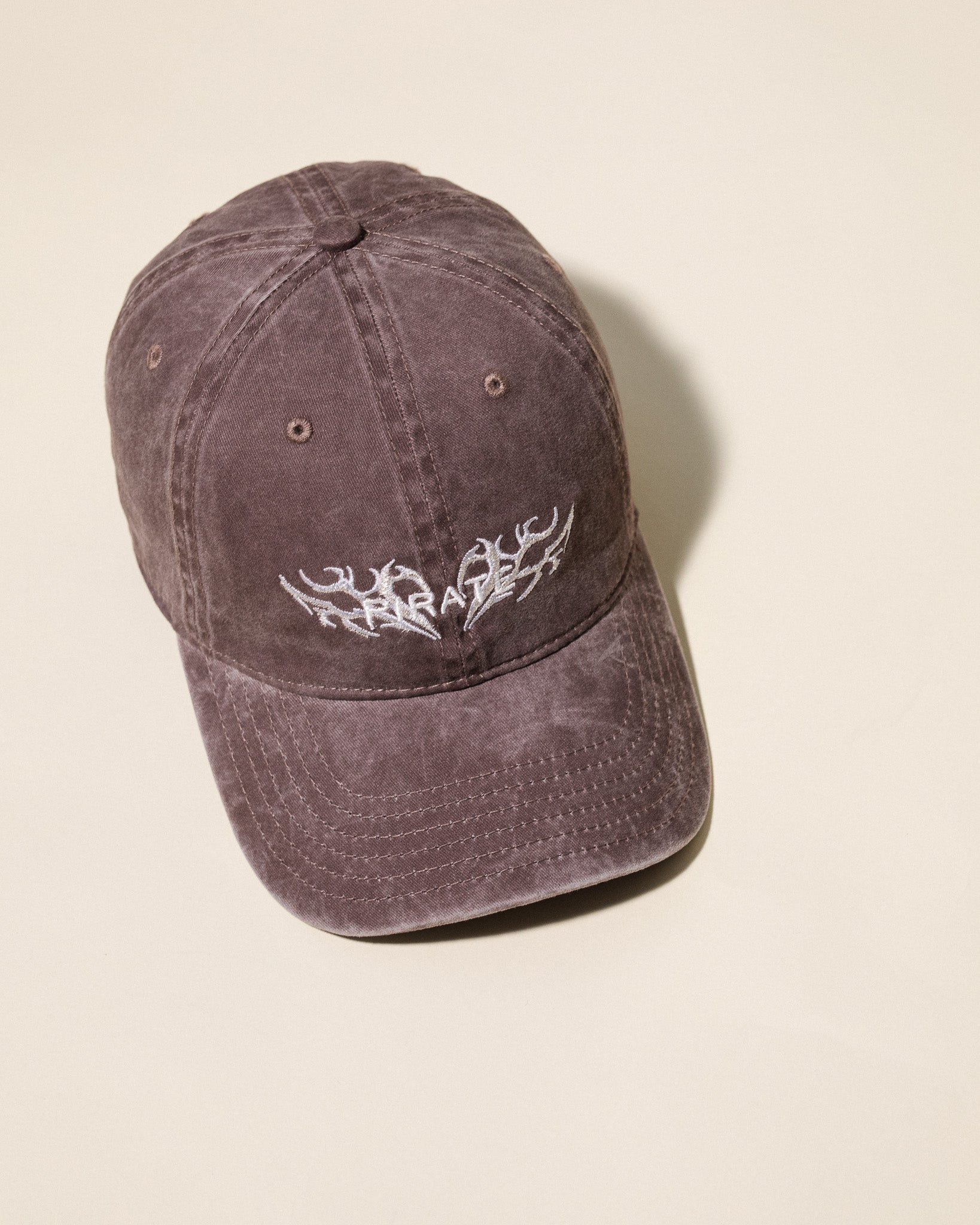 Chromed Wire Dad Hat (Washed Brown)