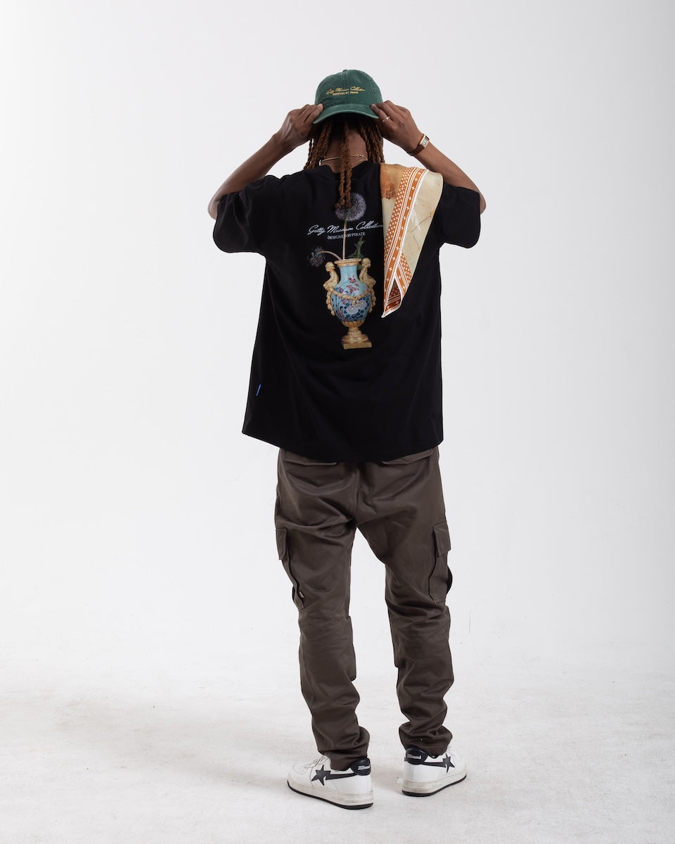 Getty x Pirate Dandelion Vase Tee (Pirate Black)