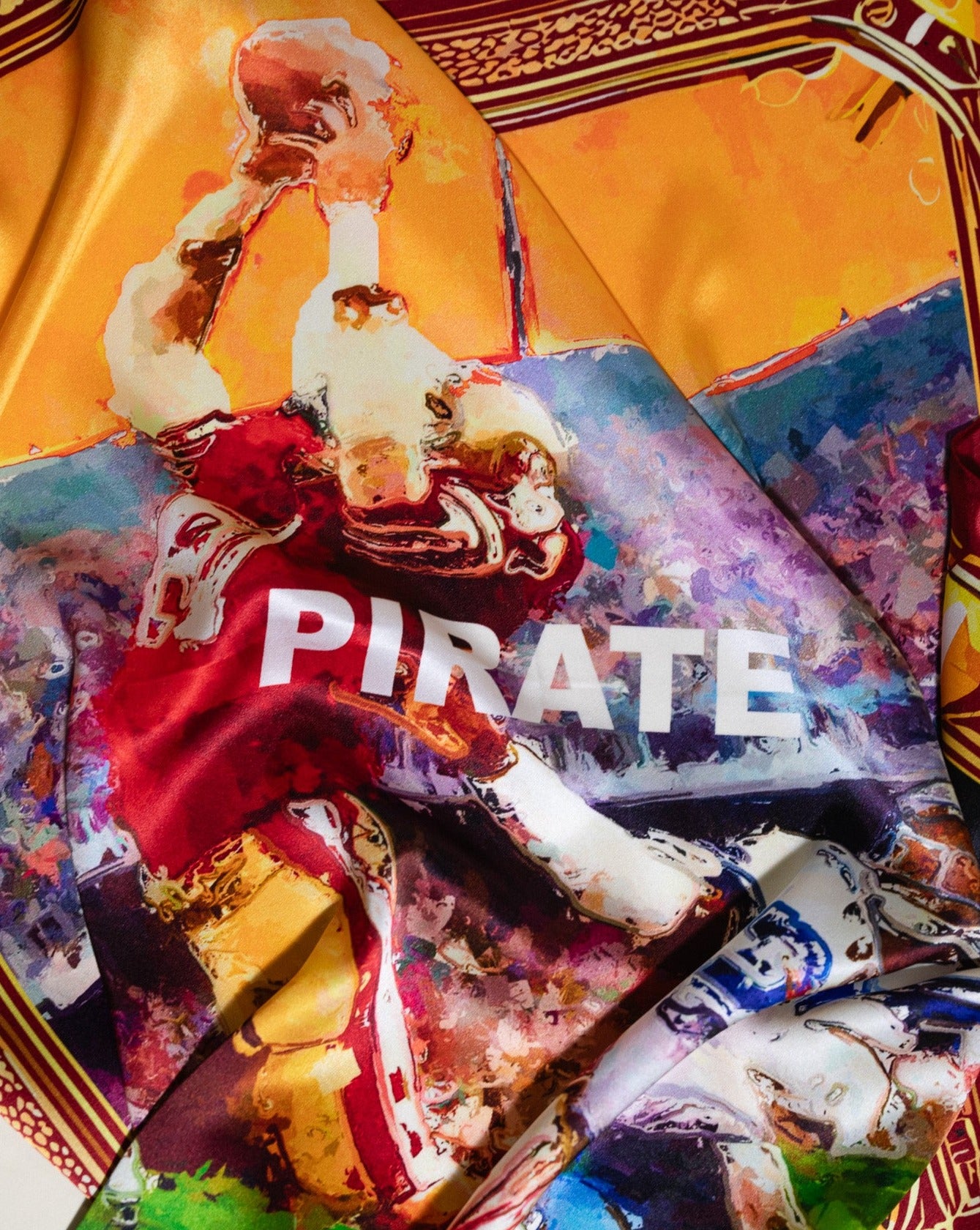 Pirate Winning Plays Silk Bandana