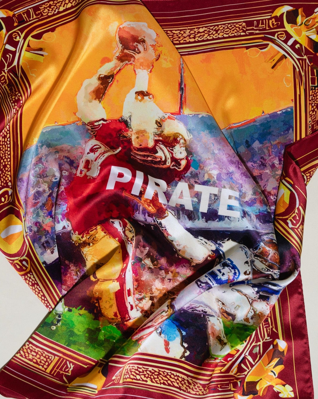 Pirate Winning Plays Silk Bandana