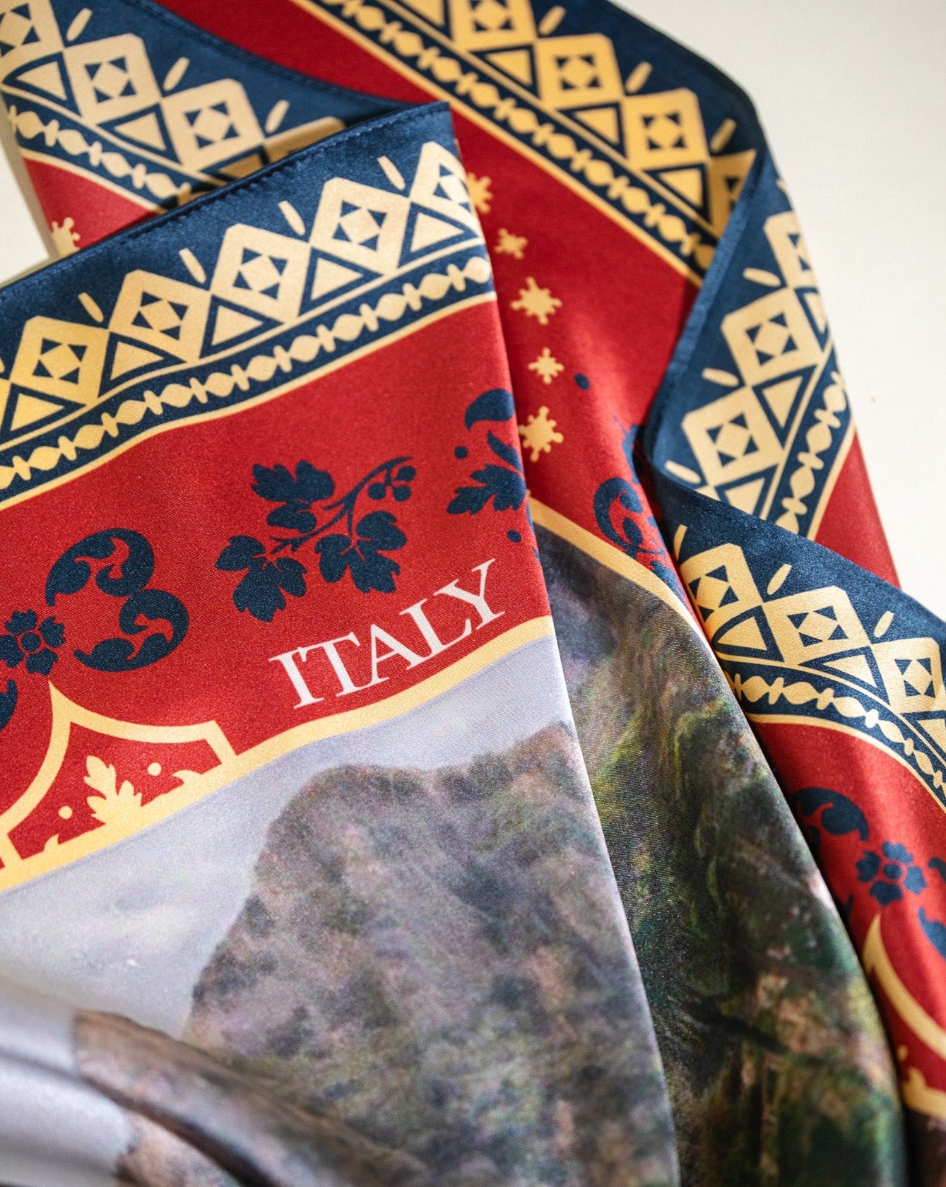 Pirate Capri Italy Silk Bandana
