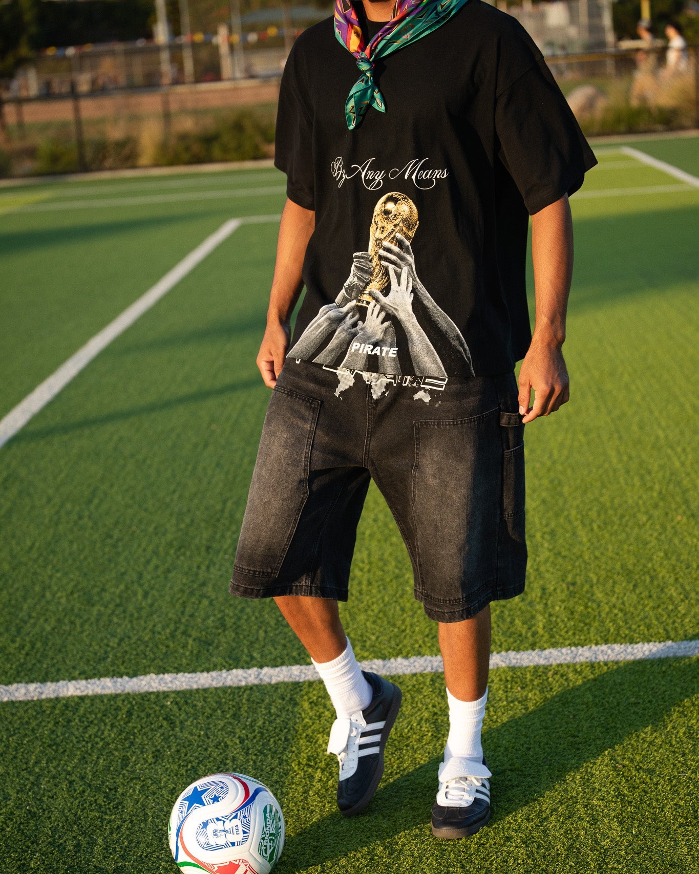 By Any Means Trophy Tee (Black)