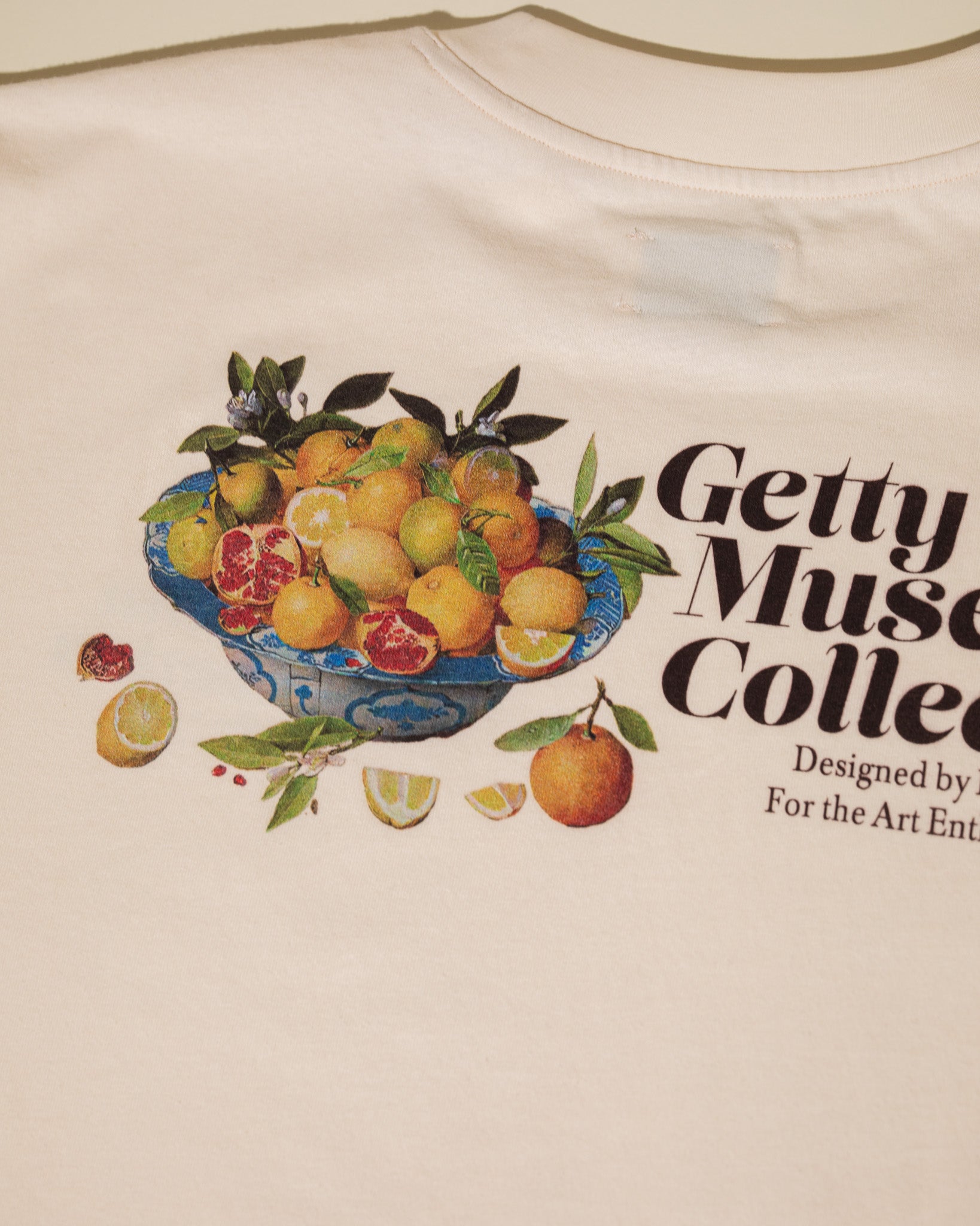Getty x Pirate Still Life Getty Museum Collection Tee (Cannoli Cream)