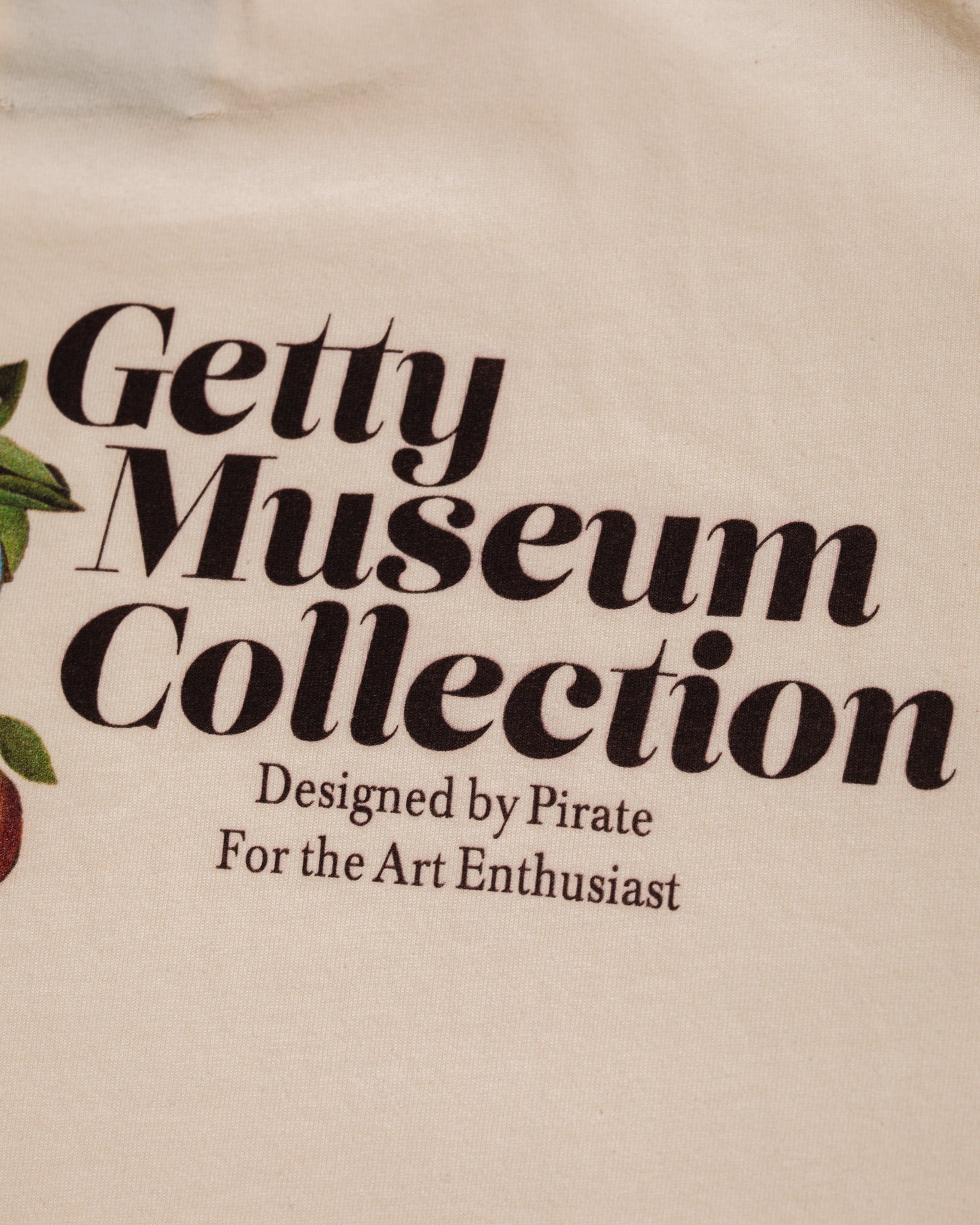 Getty x Pirate Still Life Getty Museum Collection Tee (Cannoli Cream)