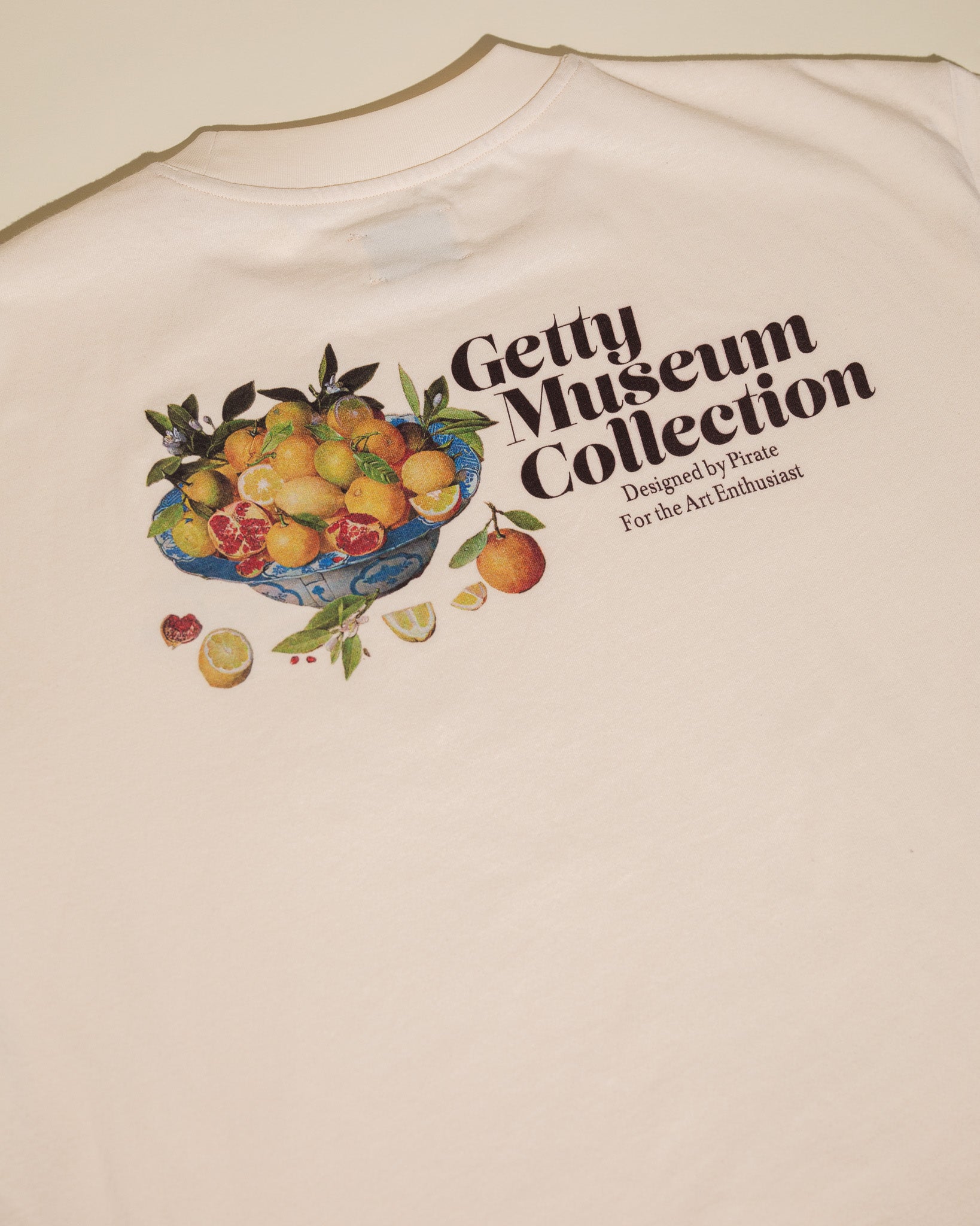 Getty x Pirate Still Life Getty Museum Collection Tee (Cannoli Cream)