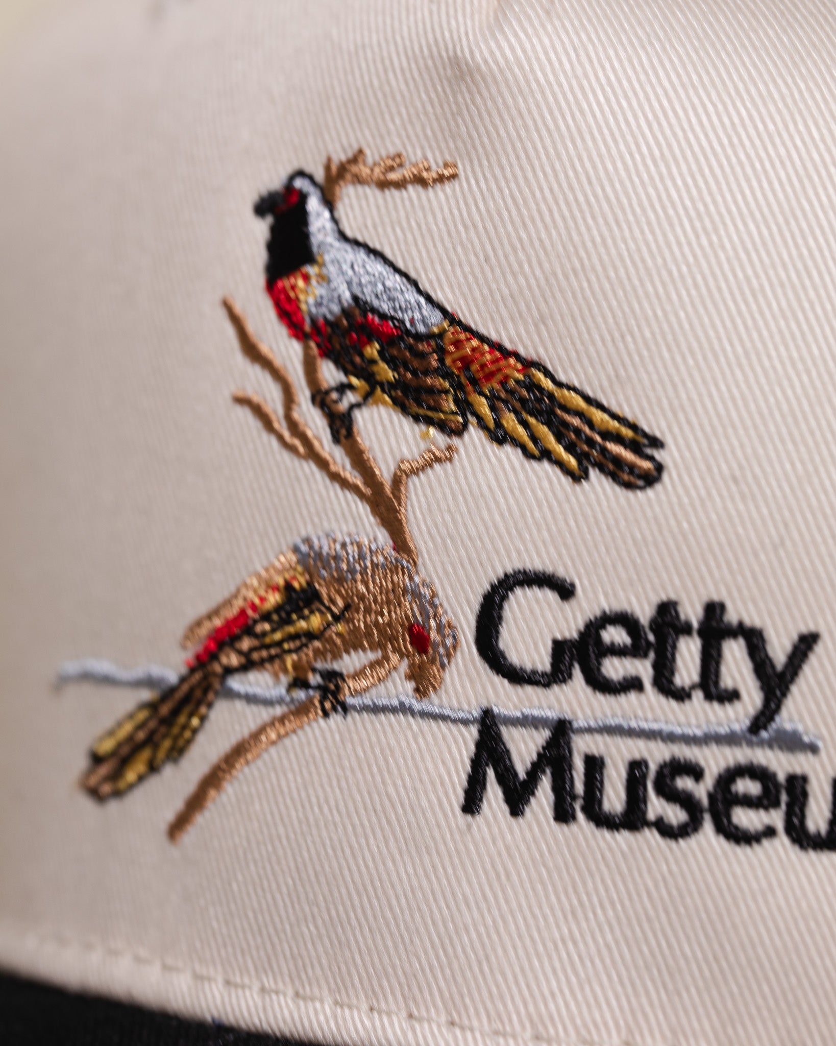 Getty x Pirate Two Birds Hat (Cream/Black)