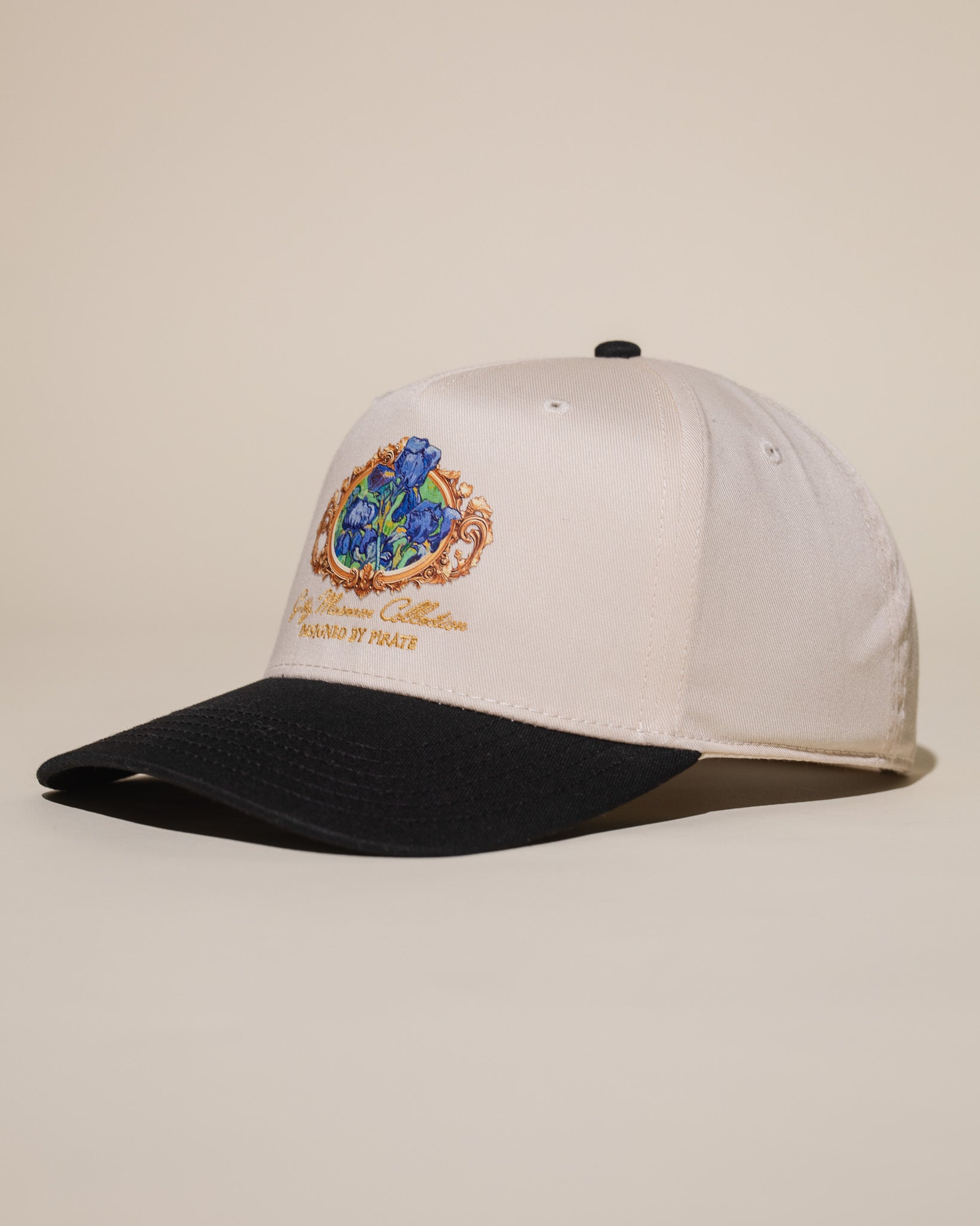 Getty x Pirate Van Gogh Irises Hat (Cream/Black)
