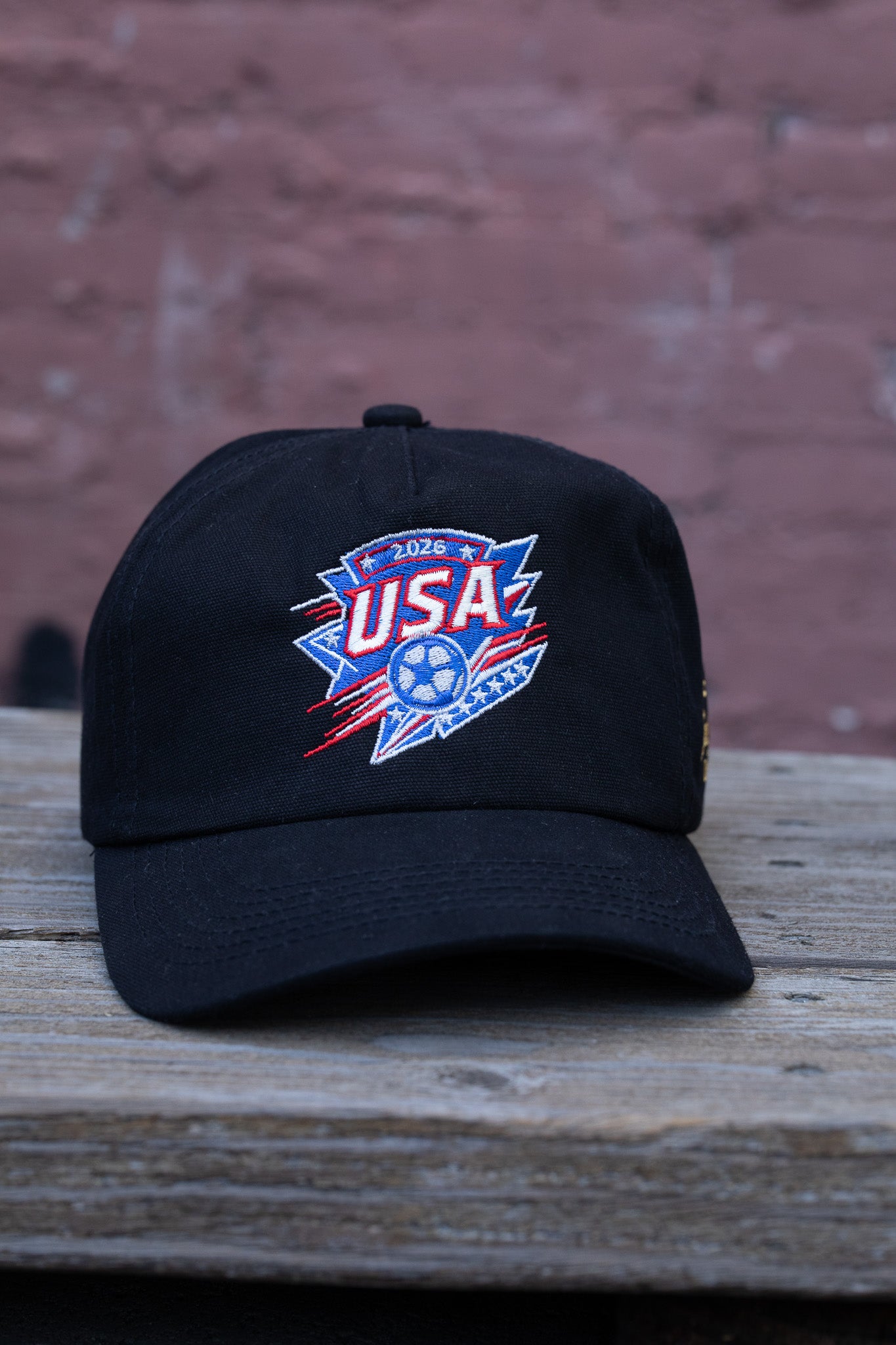 USA Crest Vintage Hat (Black)
