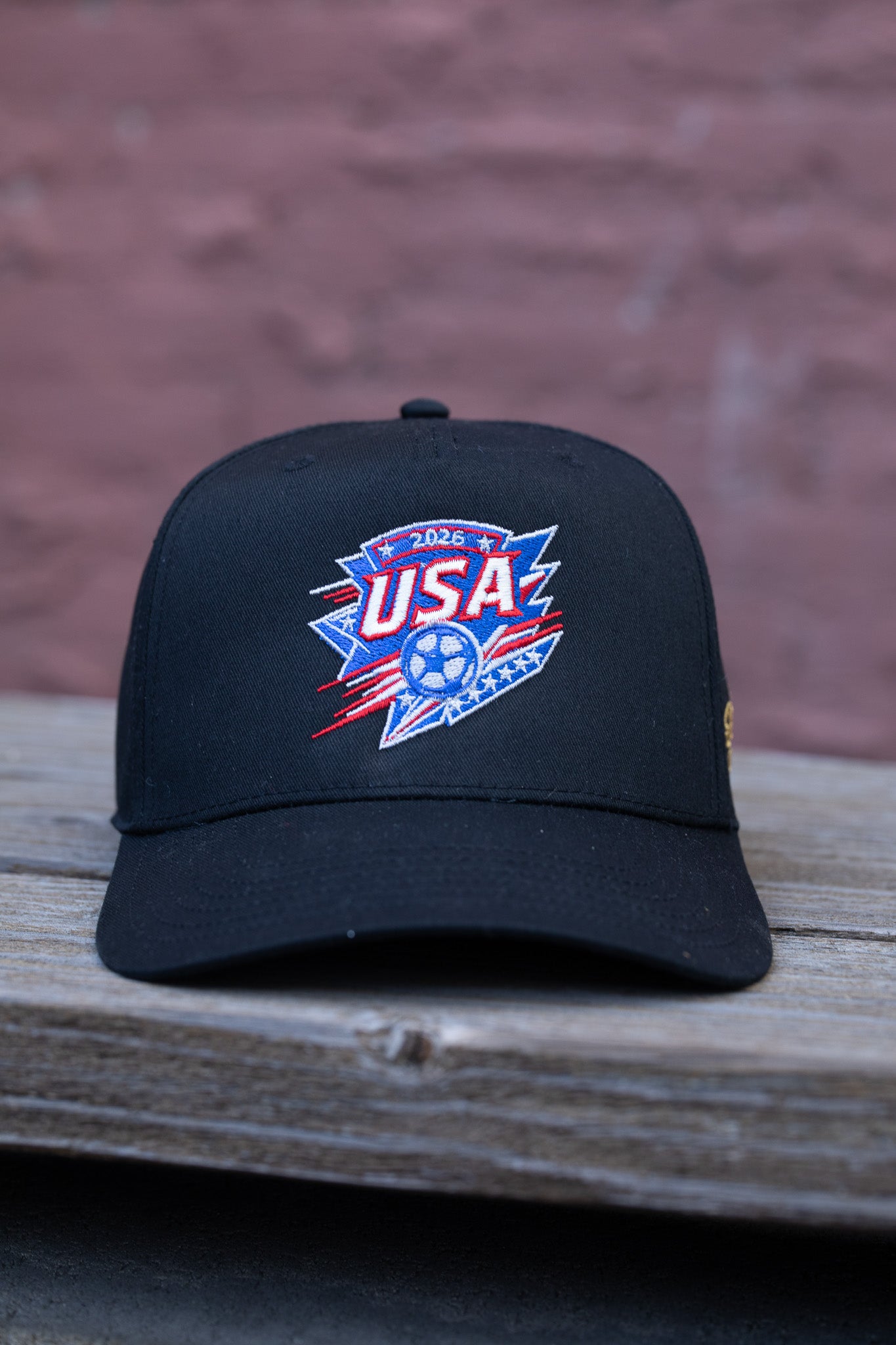USA Crest Hat (Black)