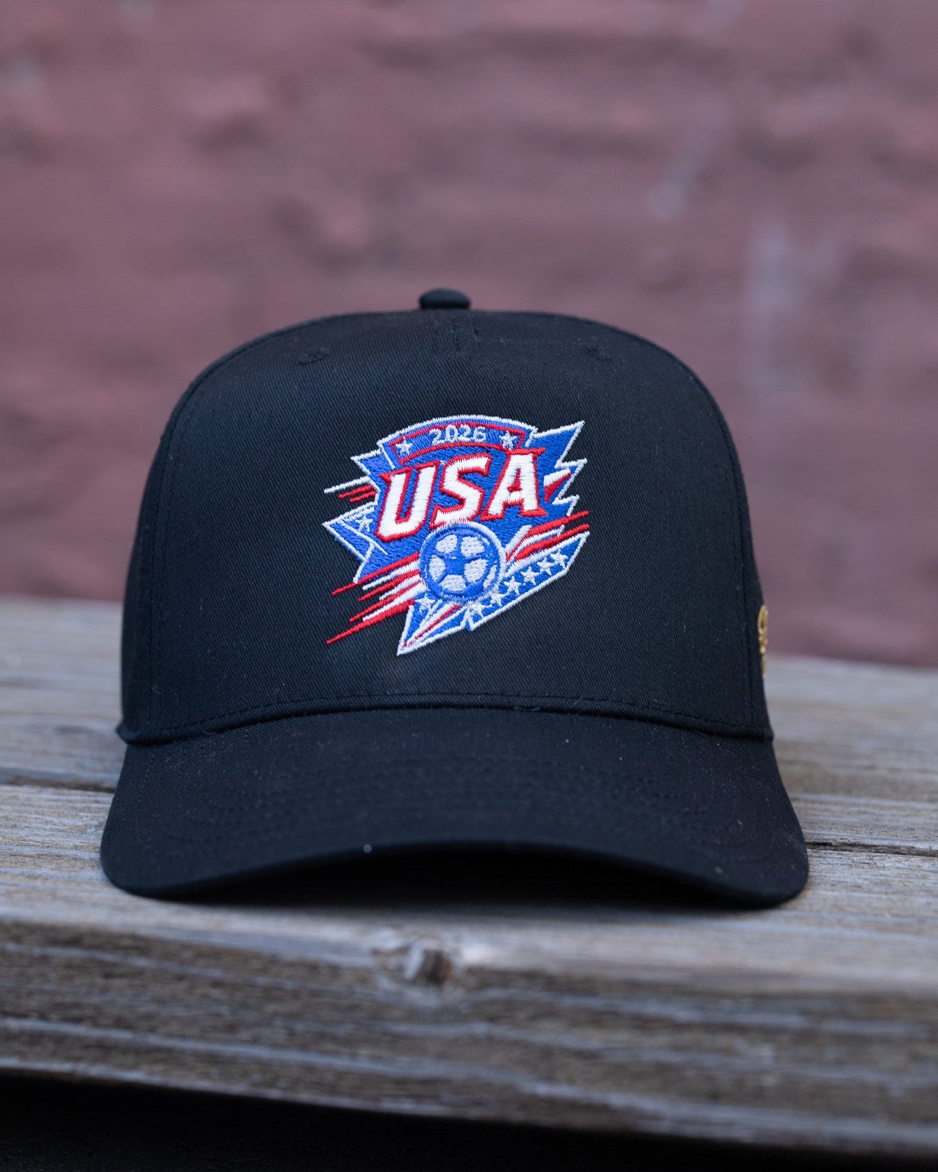 USA Crest Hat (Black)