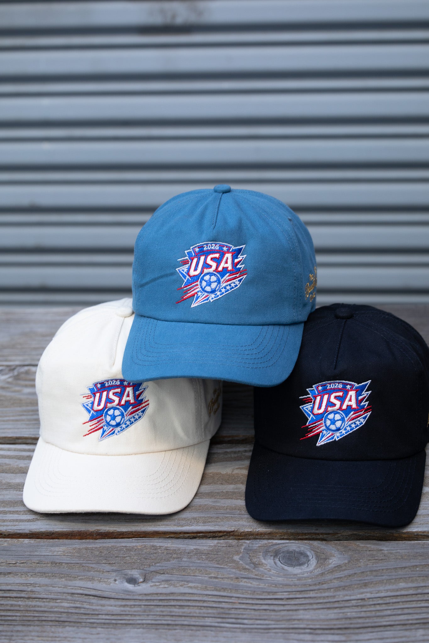 USA Crest Vintage Hat (Black)