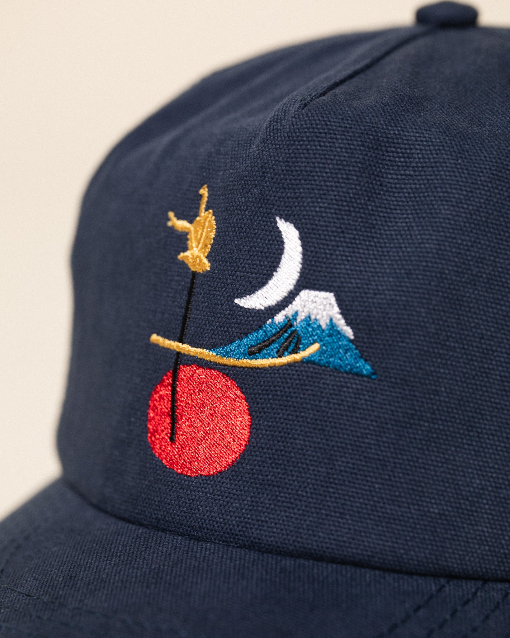 Moon Over Fuji Vintage Hat (Navy)