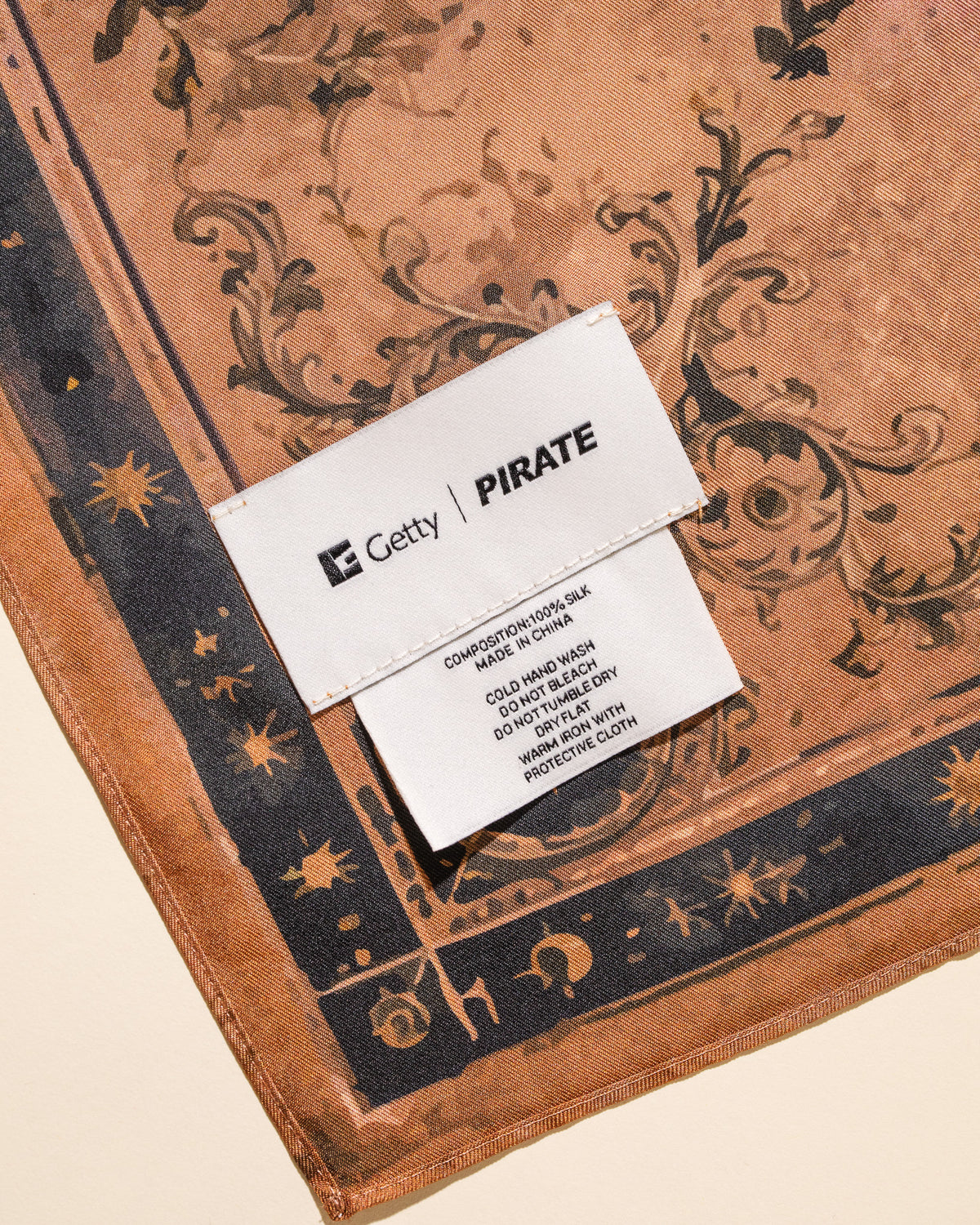 Getty Museum x Pirate Head within an Aureole Bandana