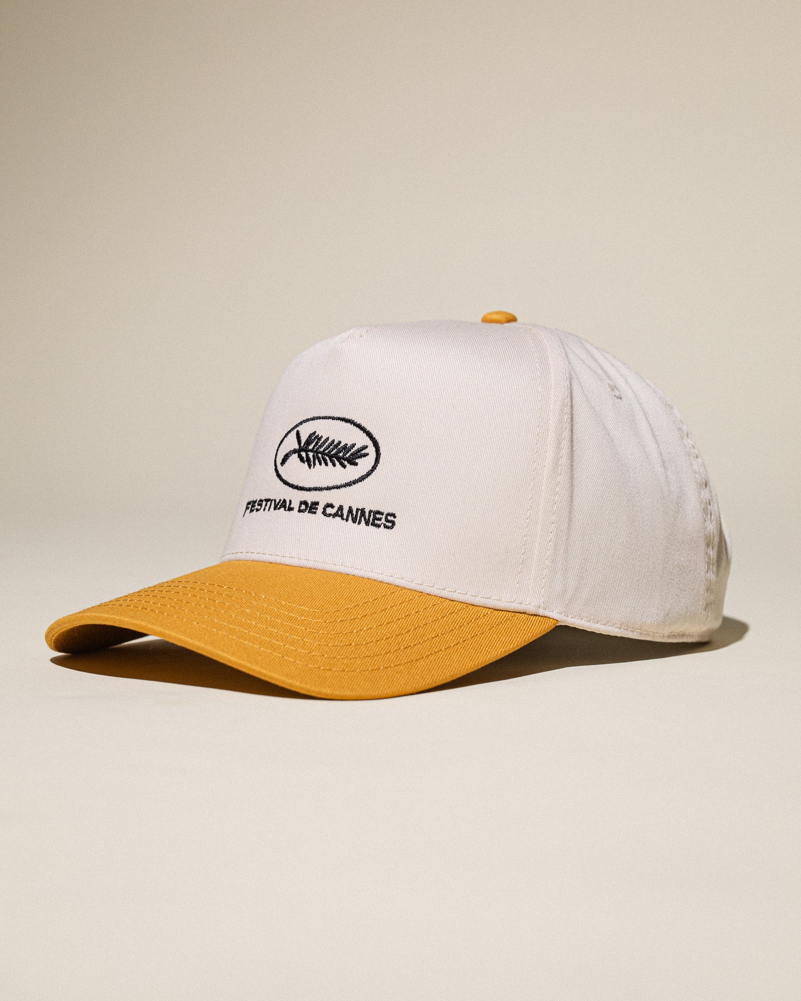 Pirate Cannes Hat (Cream/Mustard)
