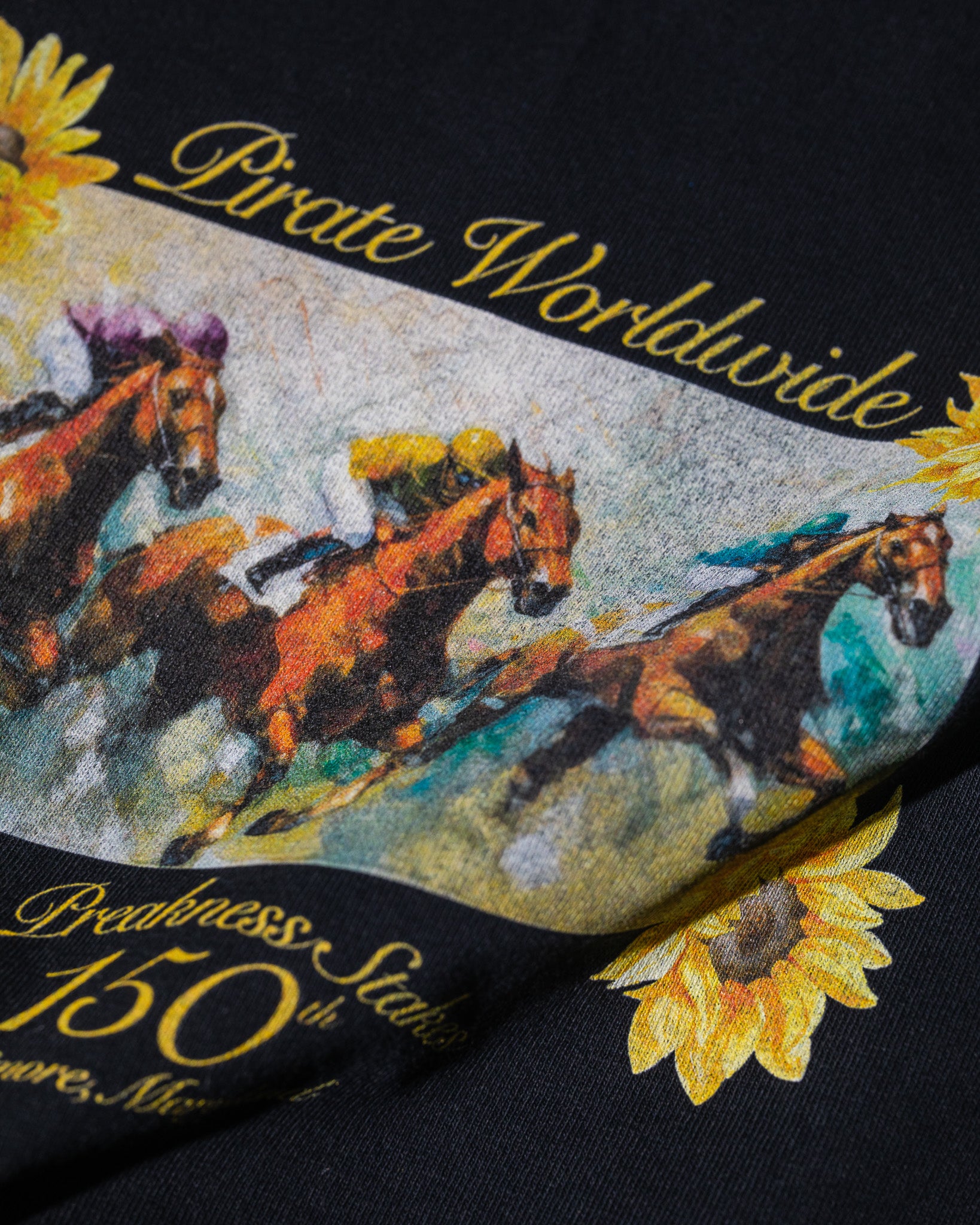 Pirate 150th Preakness Stakes SS Tee (Pirate Black)