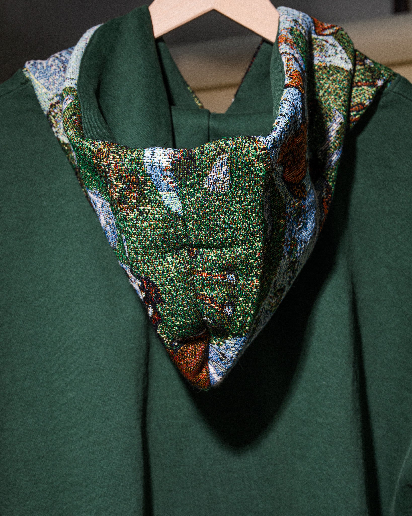 Pirate Derby Tapestry Hoodie (Derby Green) *Limited Edition 1/3