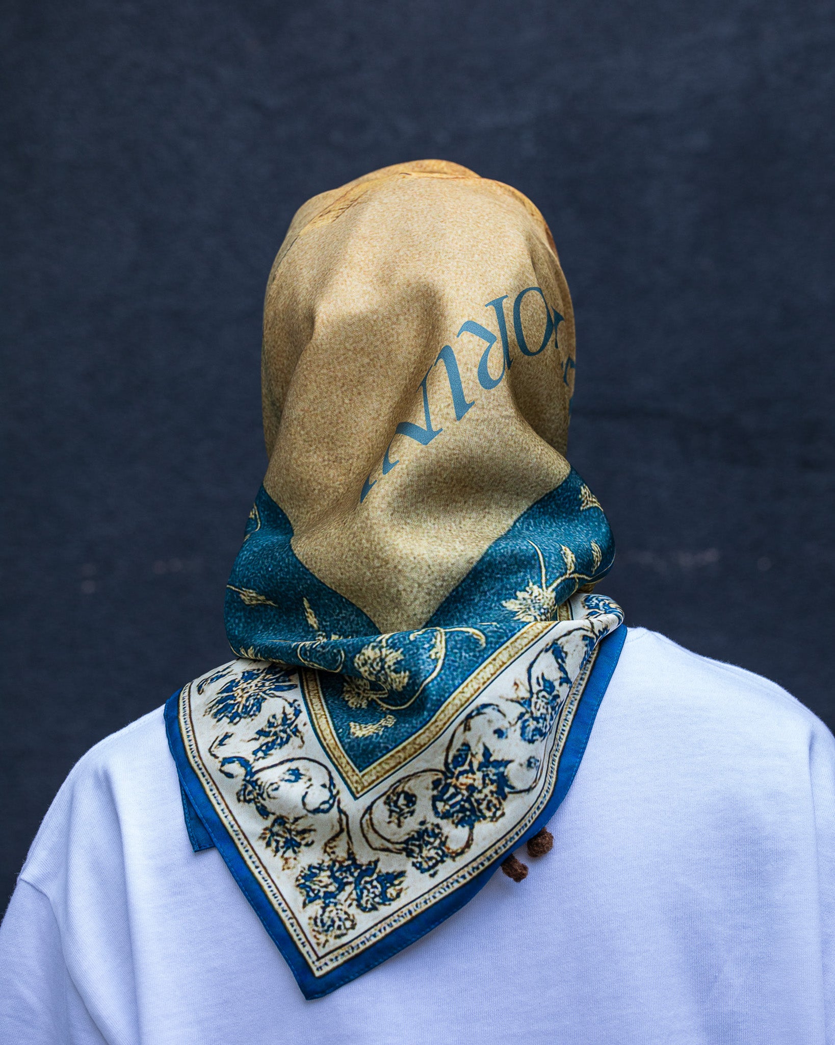 Pirate Santorini Silk Bandana (Oversized)