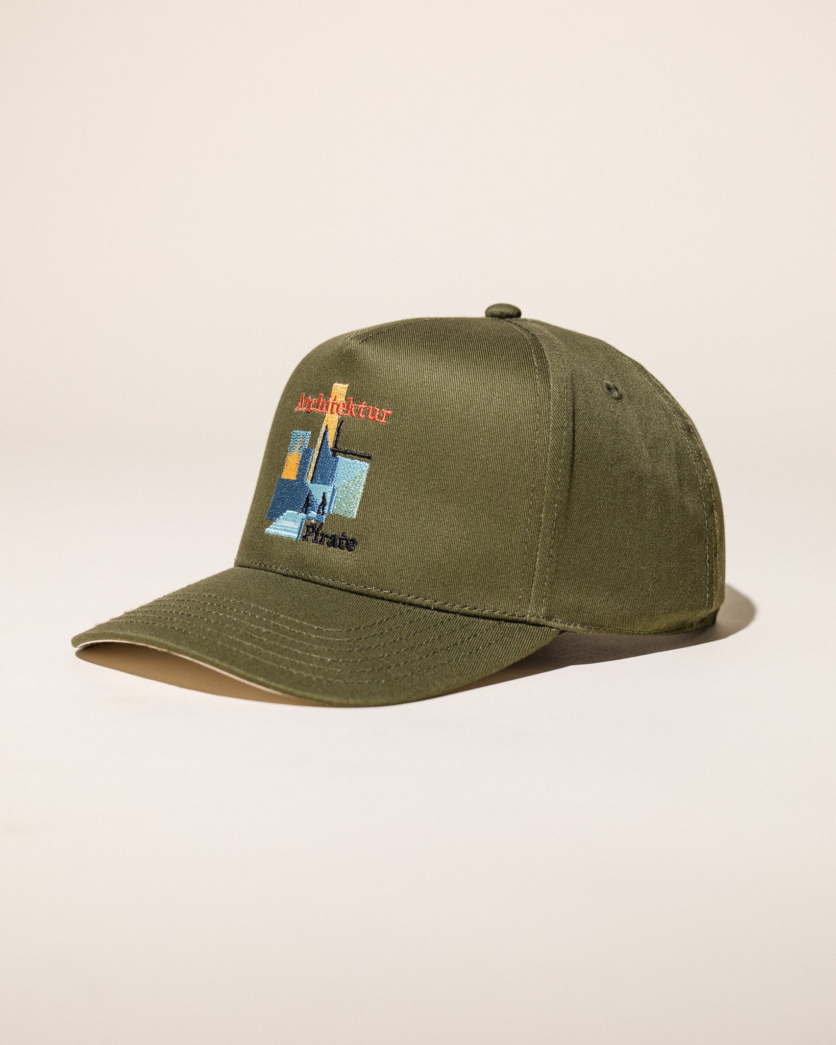 Pirate Architektur Hat (Olive)