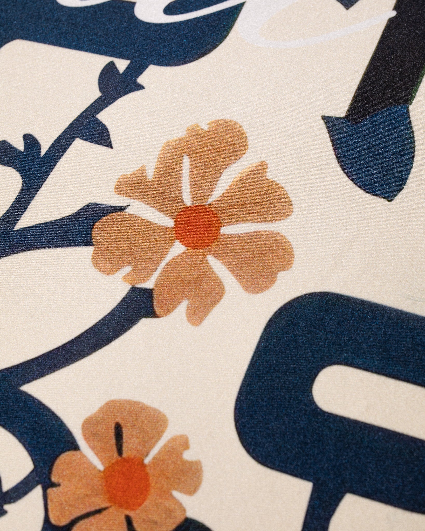Pirate Petal Garden Silk Bandana