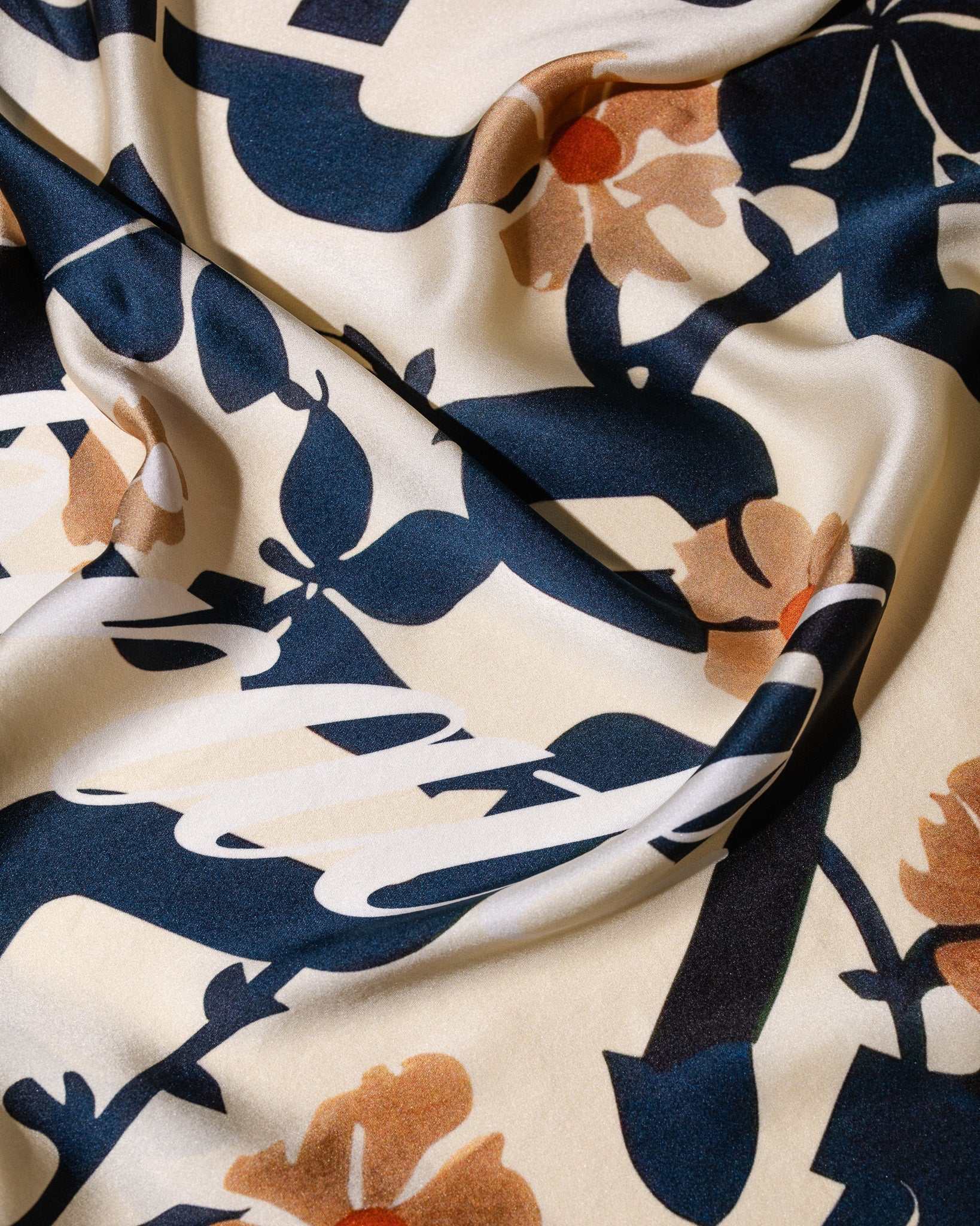 Pirate Petal Garden Silk Bandana