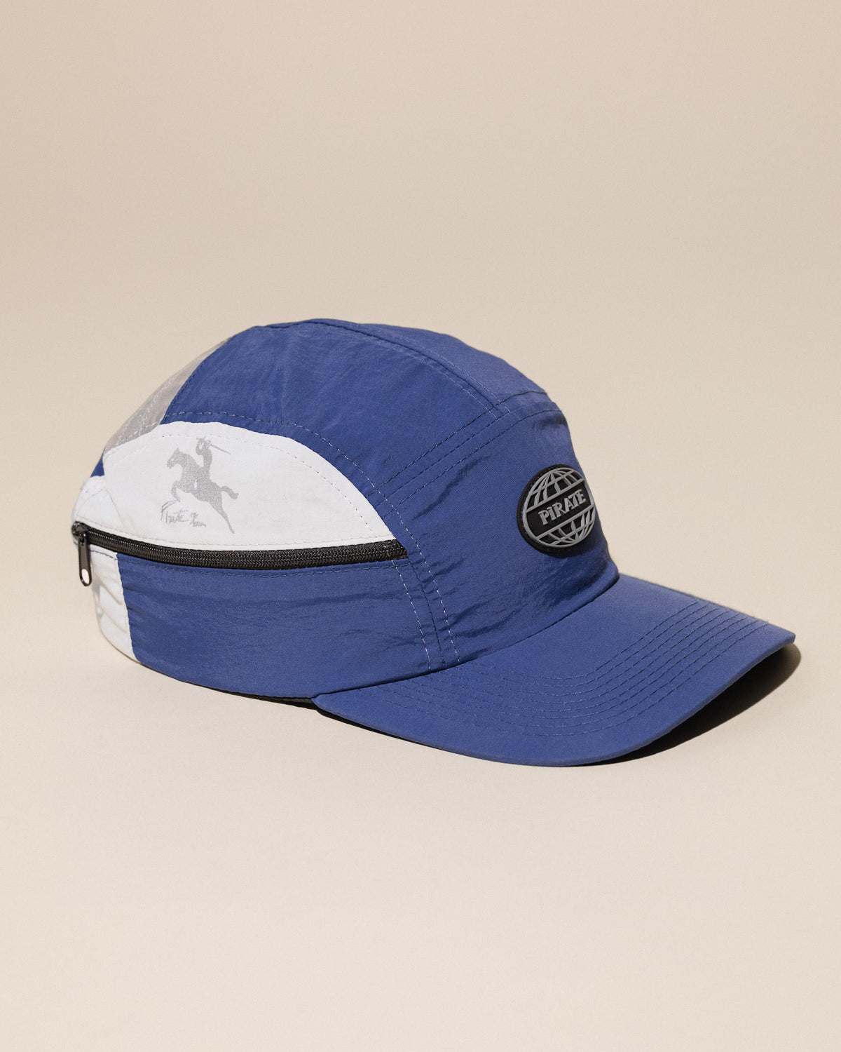 Recon Nylon Hat (Navy/Silver)