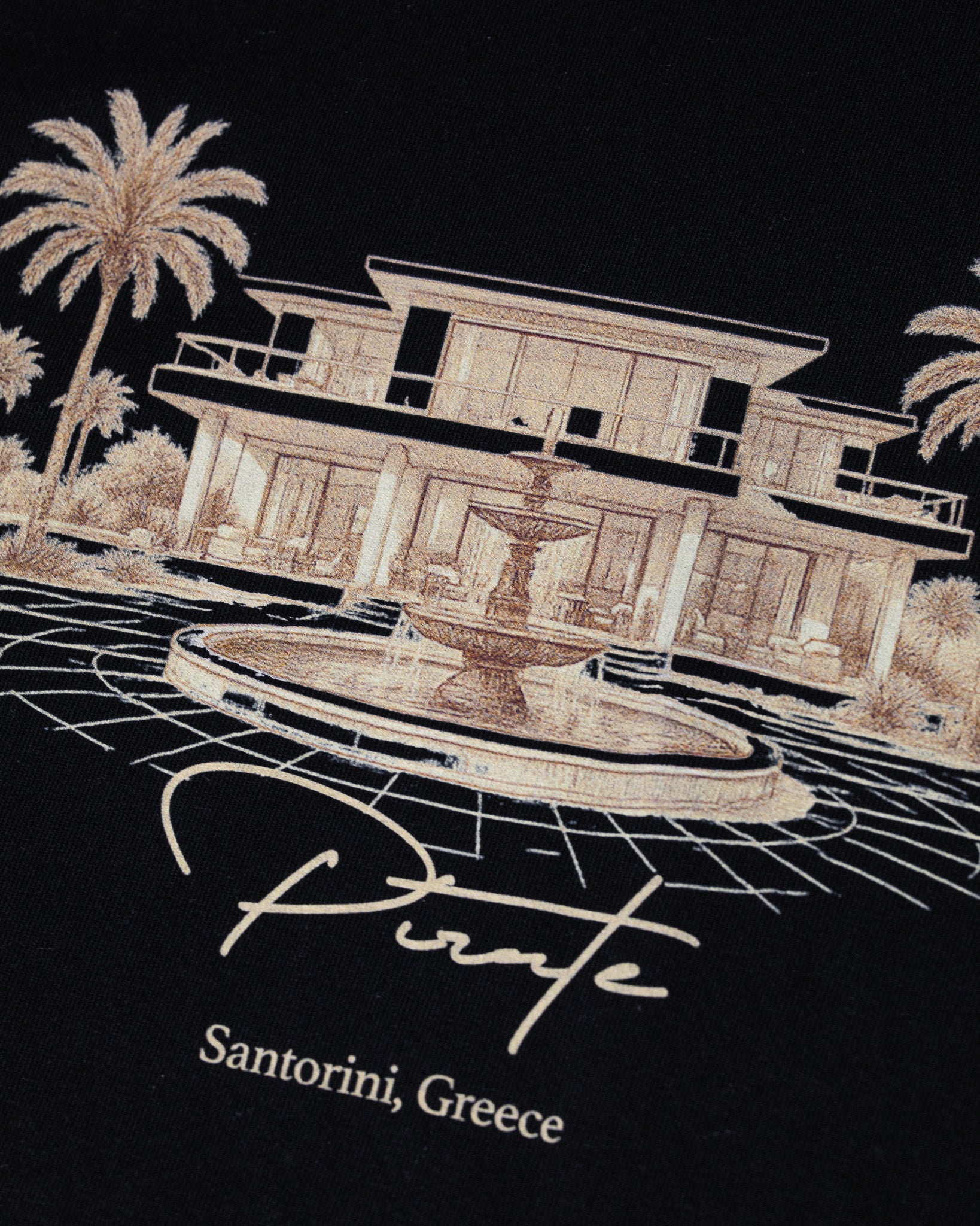 Pirate Santorini SS Tee (Pirate Black)