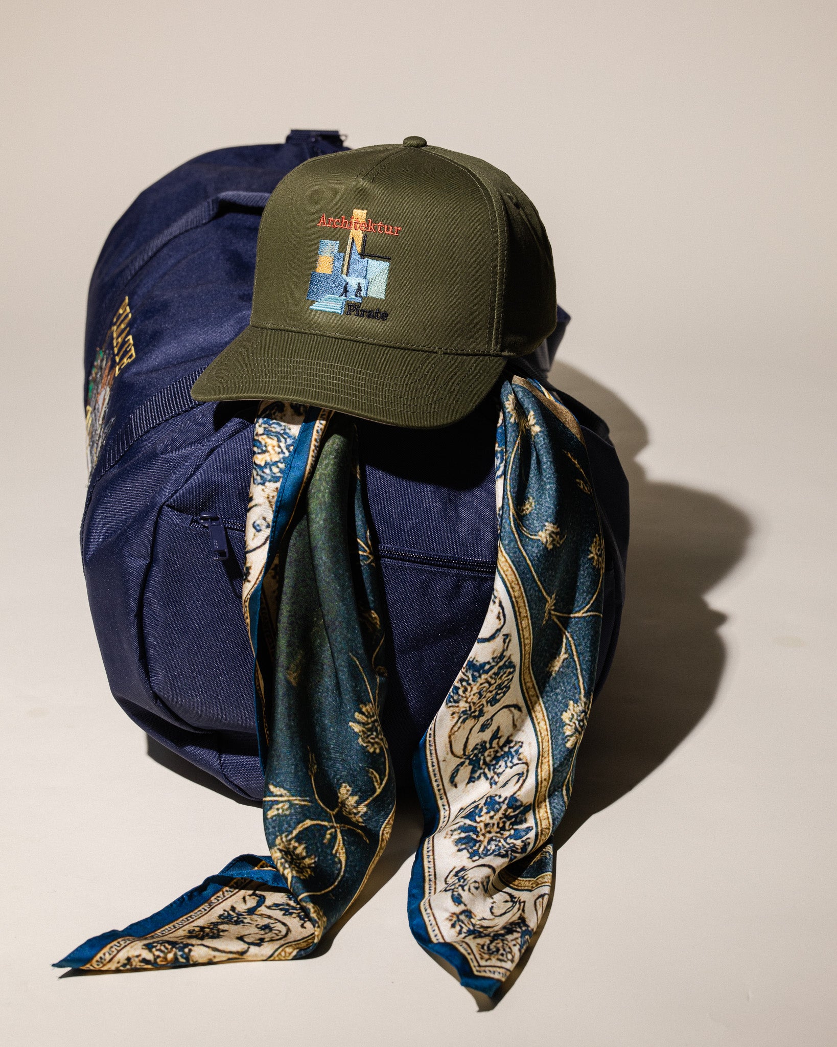 Pirate Architektur Hat (Olive)