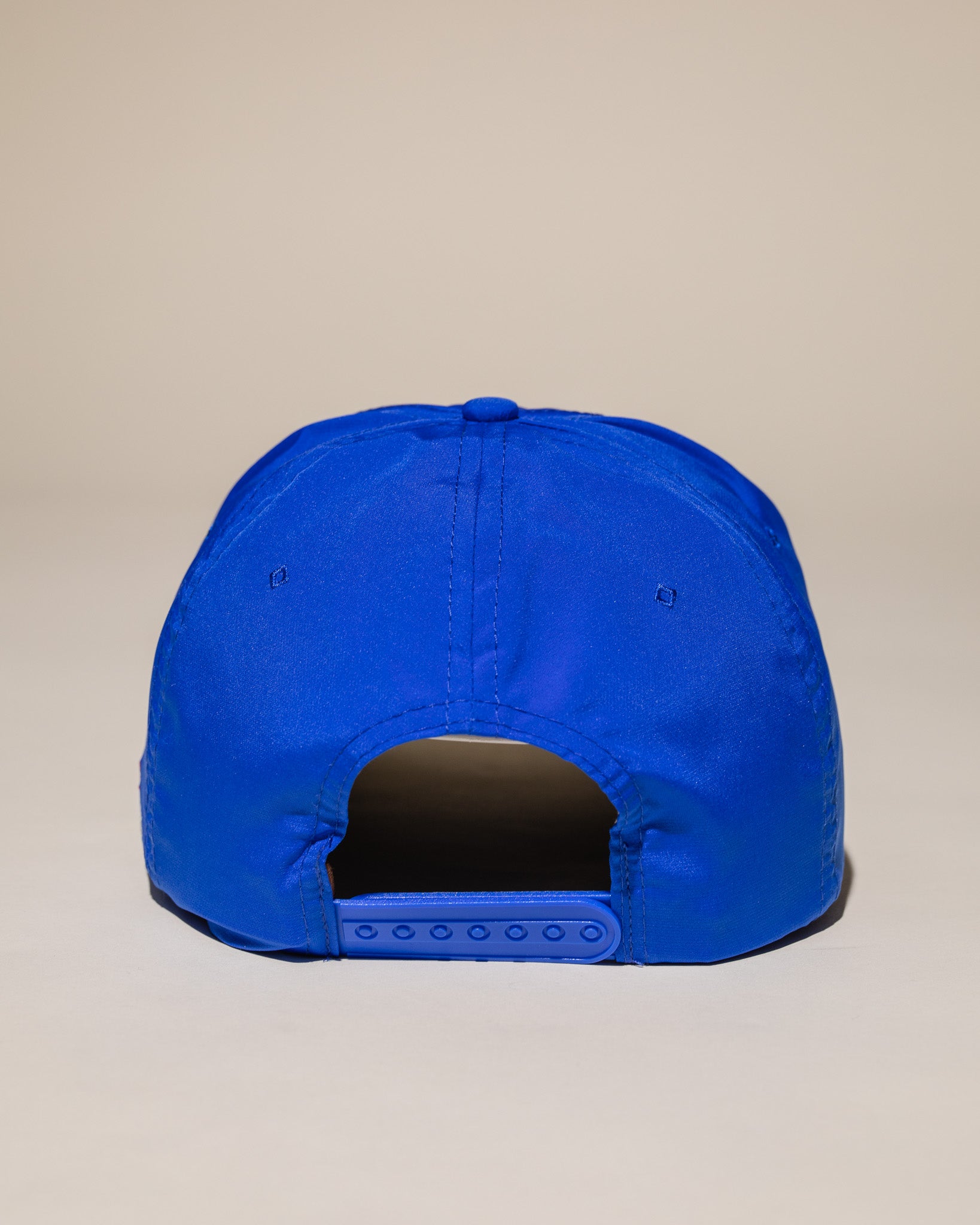 Pirate "PW" Chain Stitch Nylon Hat (Ocean Blue)