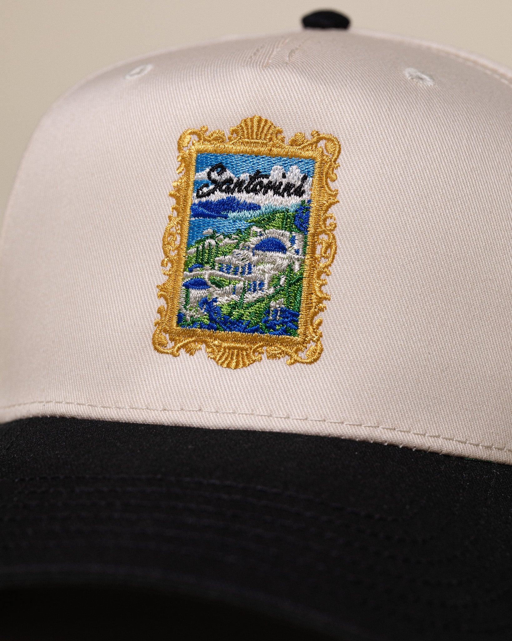 Pirate Santorini Hat (Cream/Black)