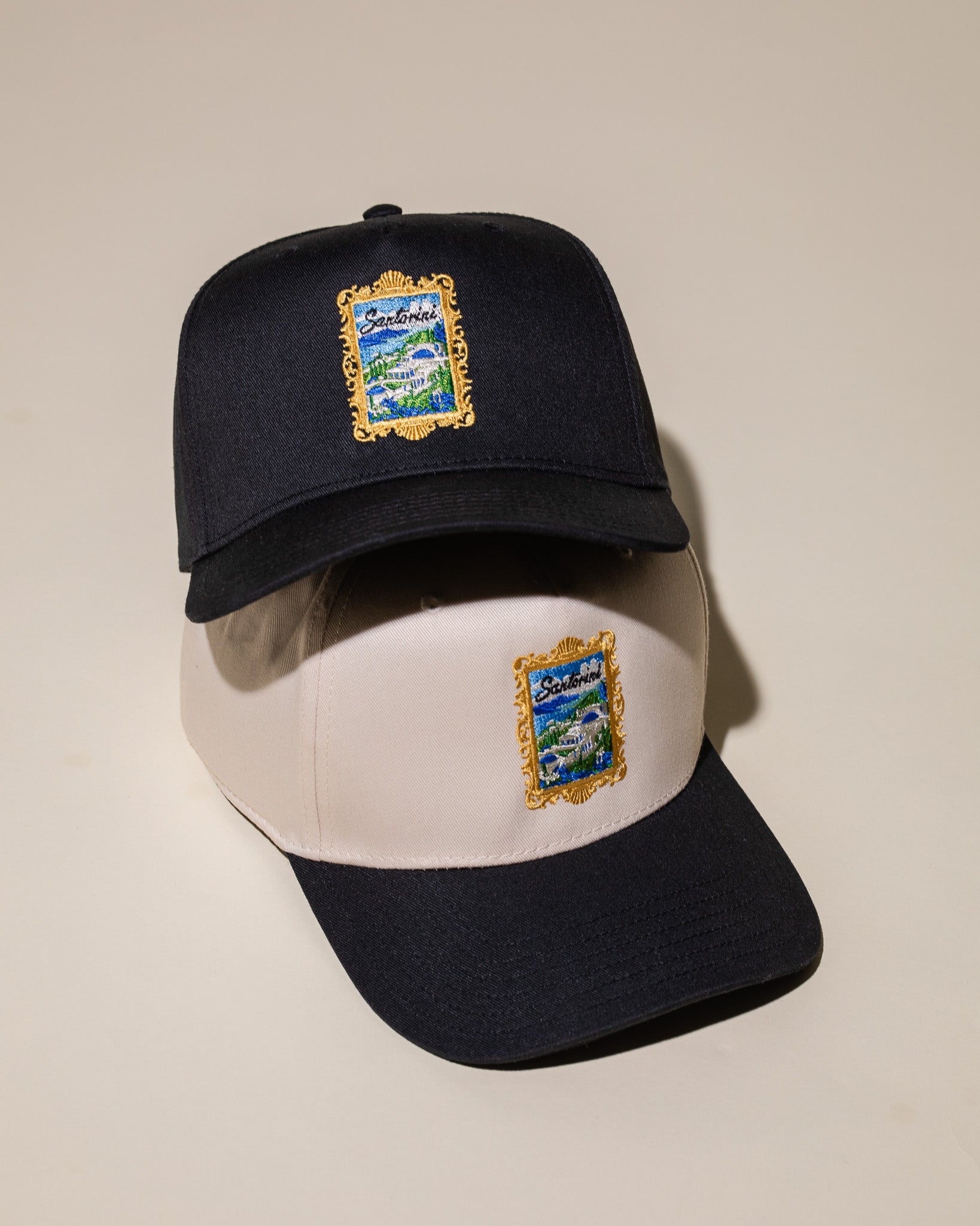 Pirate Santorini Hat (Cream/Black)