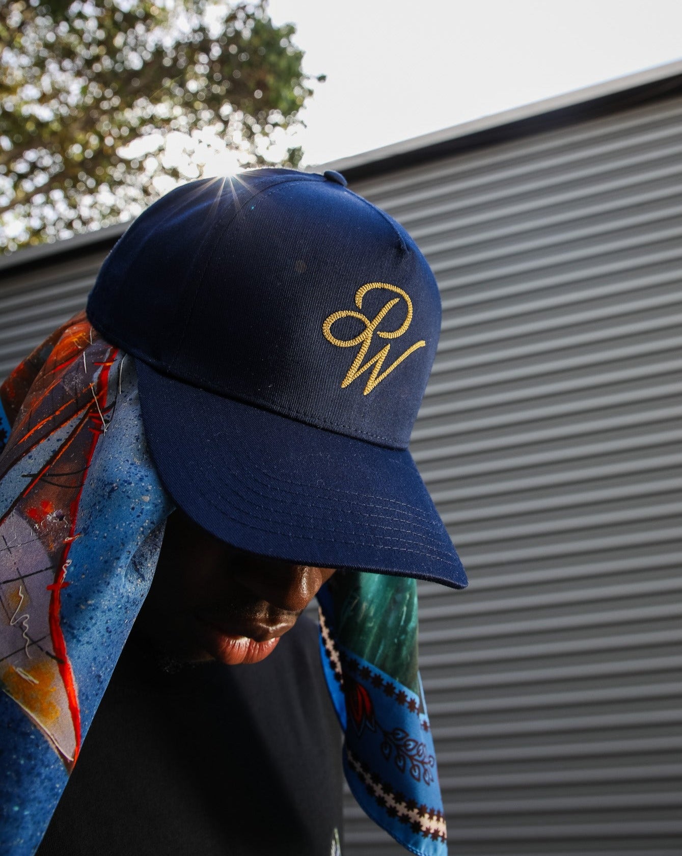 Pirate PW Chain Stitch Hat (Navy)