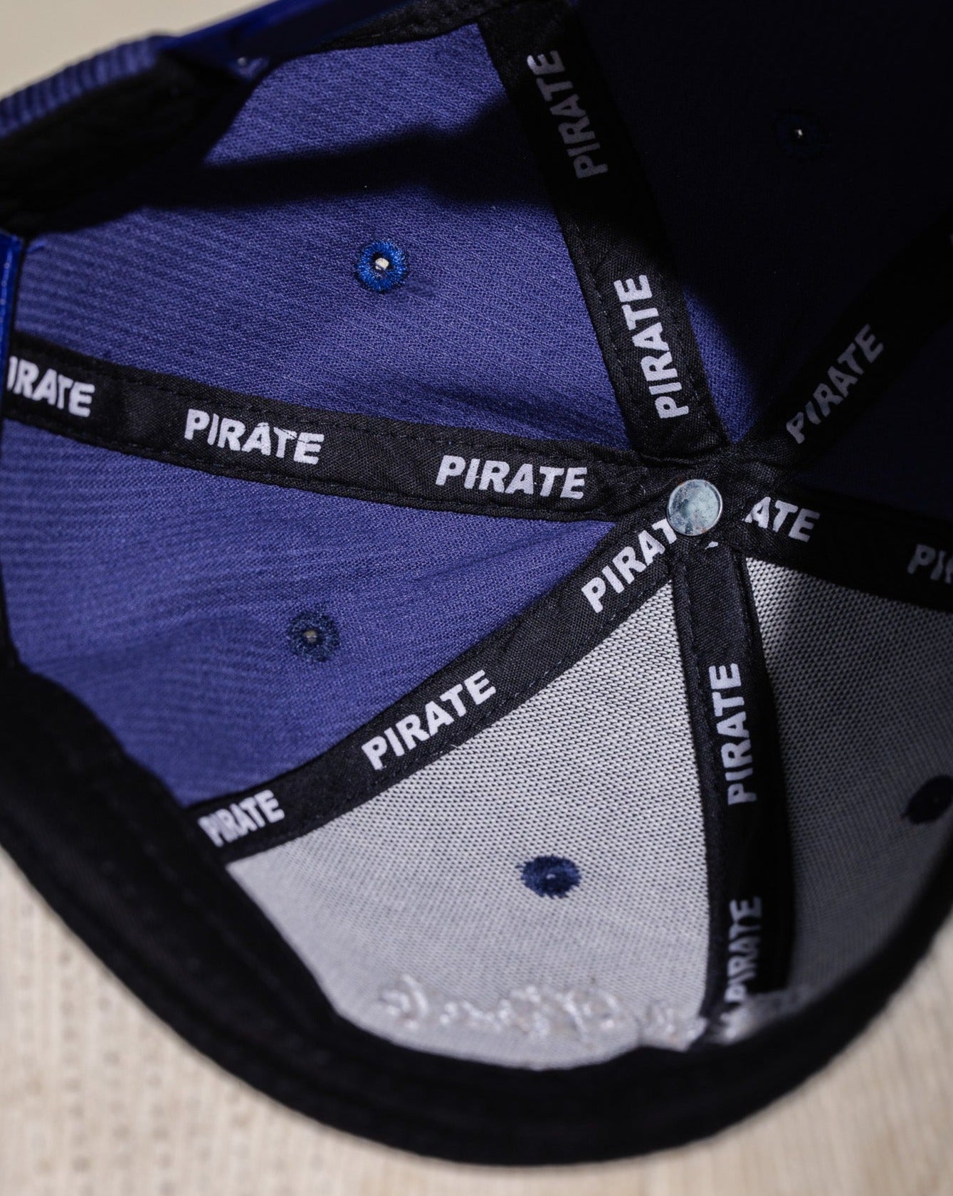 Pirate Band Corduroy Hat (Navy)